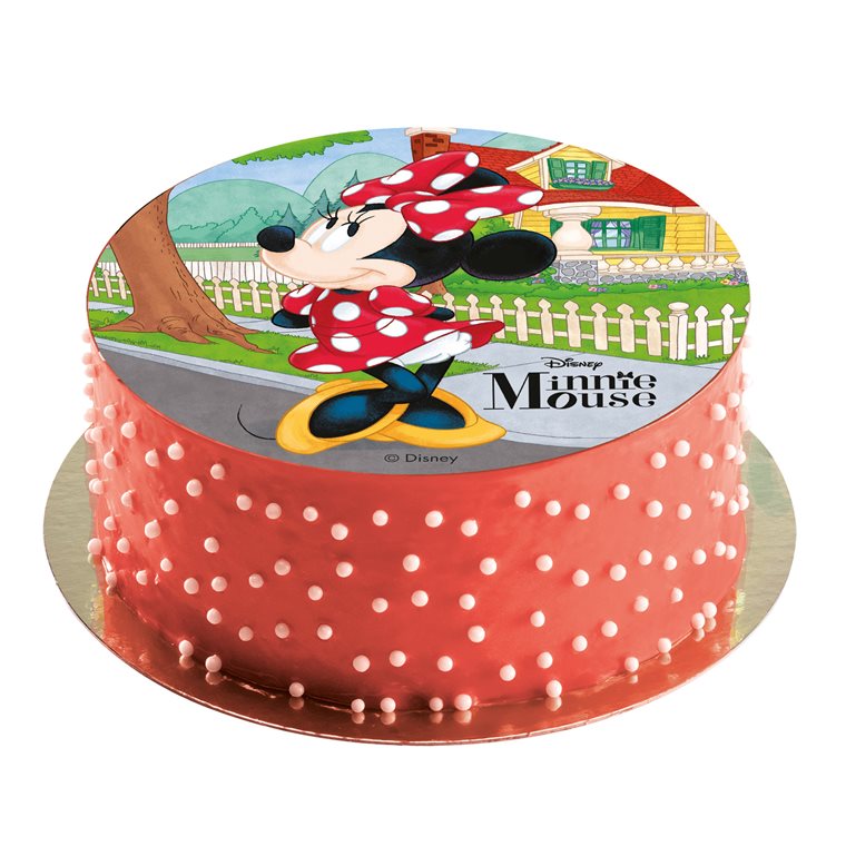 Product Image for Kakebilde Minnie Mus - Oblat 20 cm (A)