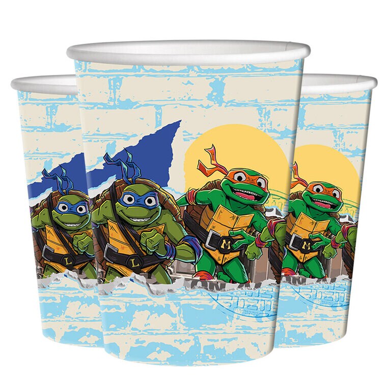 Product Image for Turtles - Pappkopper 8 stk.