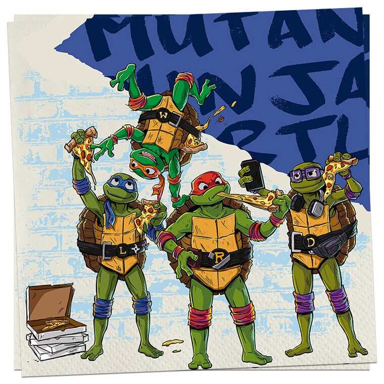 Product Image for Turtles - Servietter 20 stk.