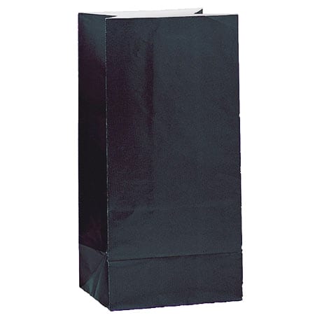 Product Image for Godteposer i papir, Sort 12 stk.
