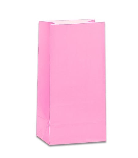 Product Image for Godteposer i papir - Lyserosa 12 stk.