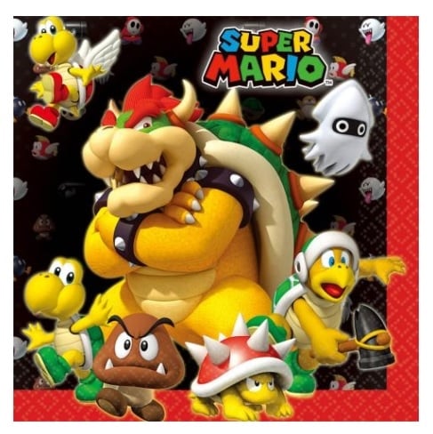 Product Image for Super Mario Bros - Servietter 16 stk.