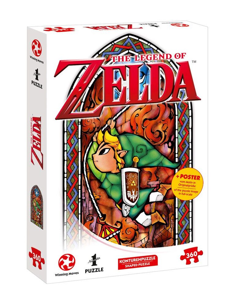 Product Image for Zelda, Puslespill Link the Adventurer 360 brikker