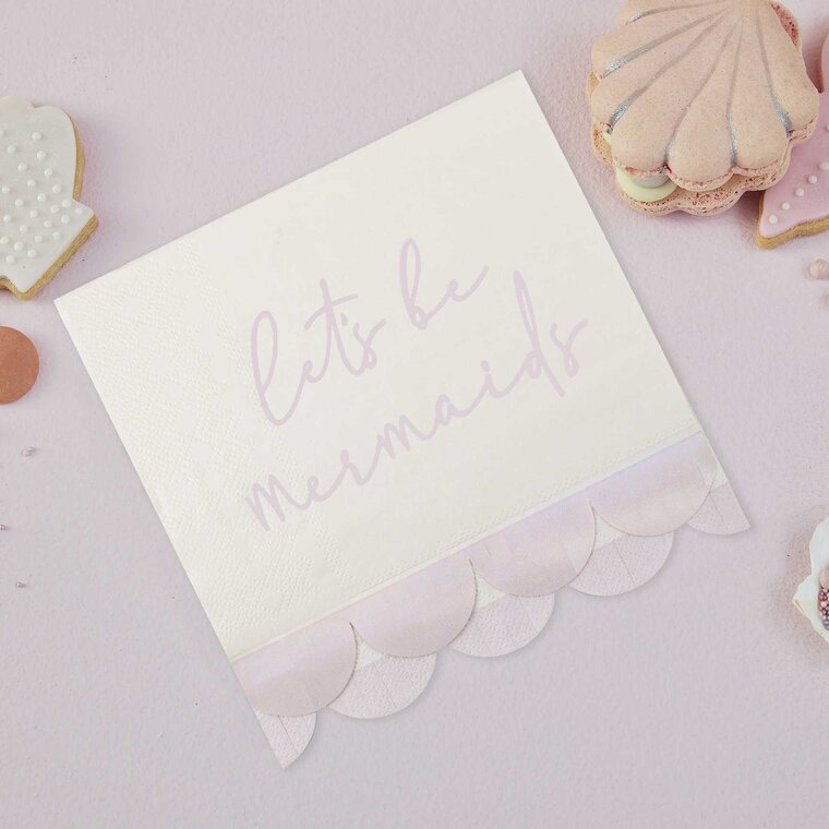 Product Image for Mermaid Magic - Servietter 16 stk.