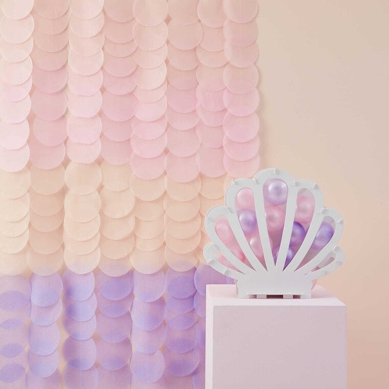 Product Image for Mermaid Magic - Backdrop i rosa og lilla