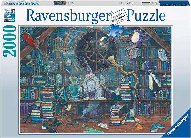 Product Image for Ravensburger Puslespill, Magical Merlin 2000 brikker