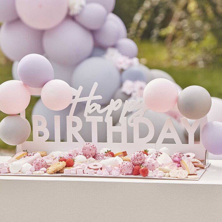 Product Image for Bufféfat for godteri og snacks - Happy Birthday 3D