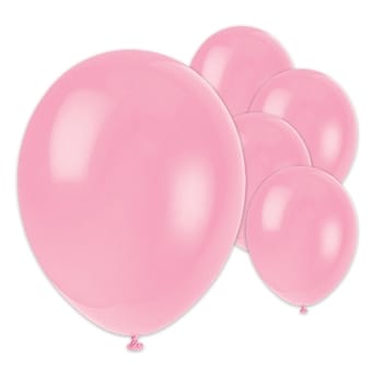 Ballonger - Rosa 10 stk.