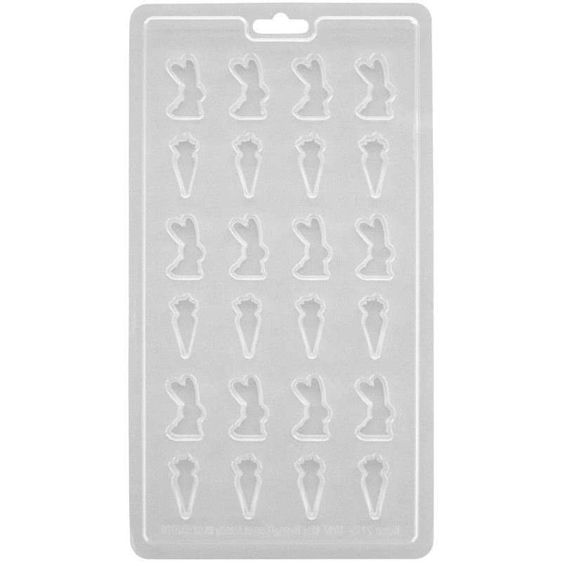 Wilton Candy Mold - Kaniner og gulrøtter