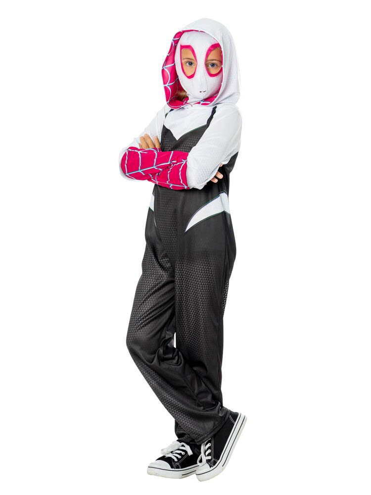 Spider-Gwen Kostyme 7-8 år (122-128 cm)
