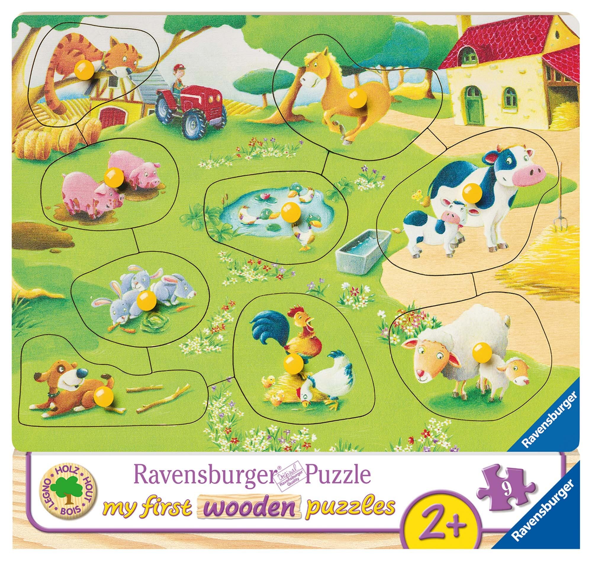 Ravensburger Puslespill, The Farm 9 brikker