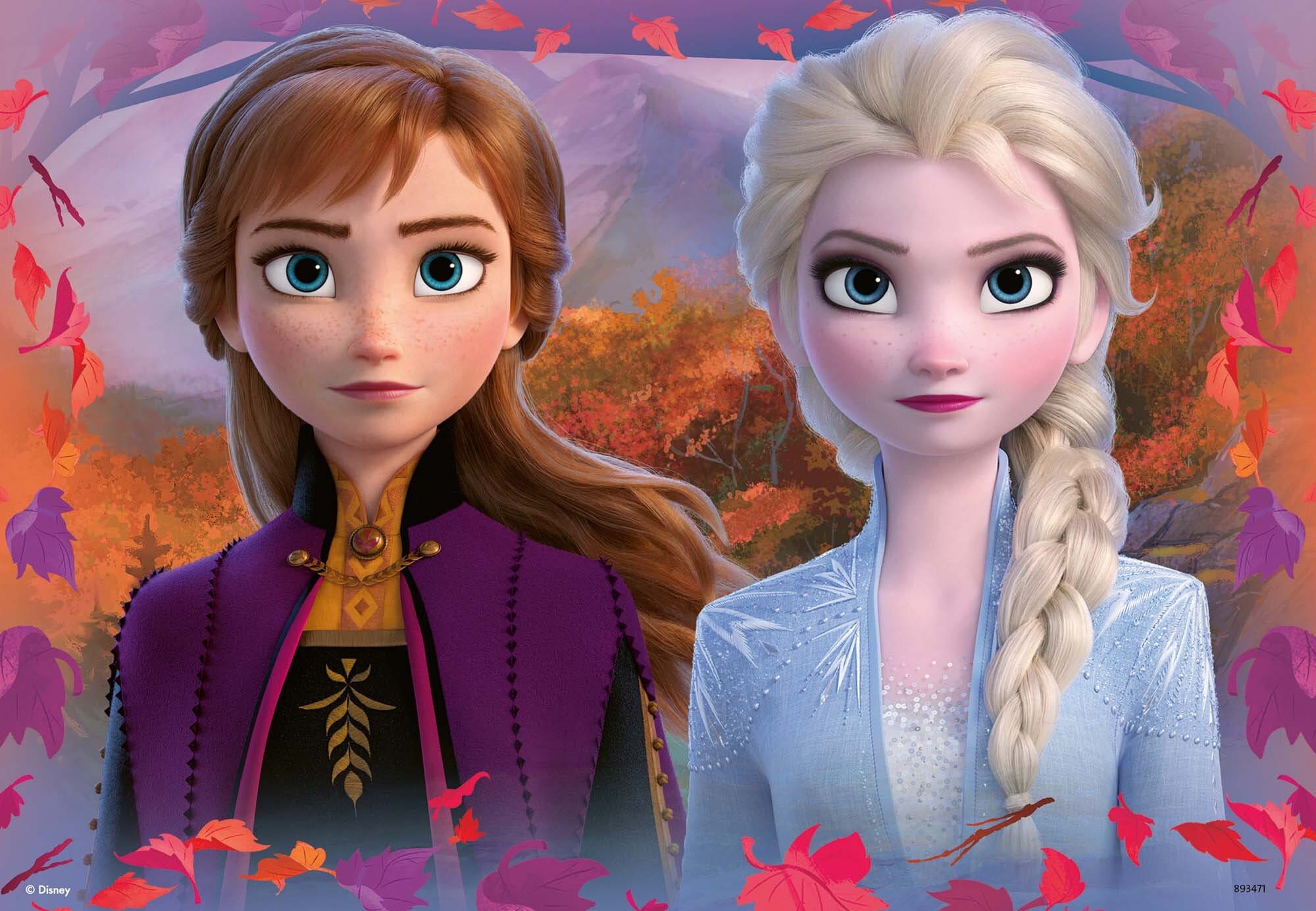 Ravensburger Puslespill, Disney - Frozen 2x12 brikker