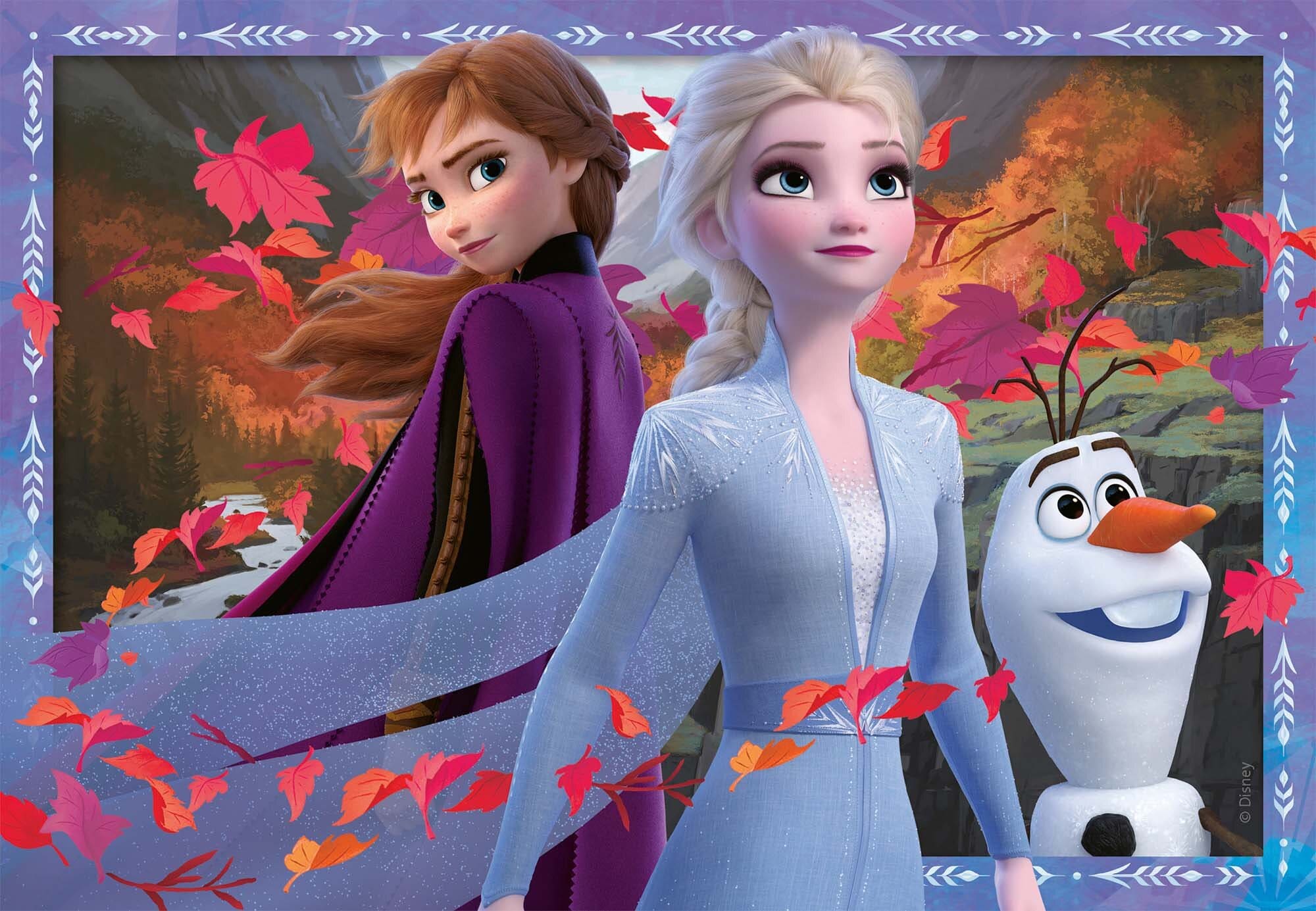 Ravensburger Puslespill, Disney - Frozen 2x24 brikker