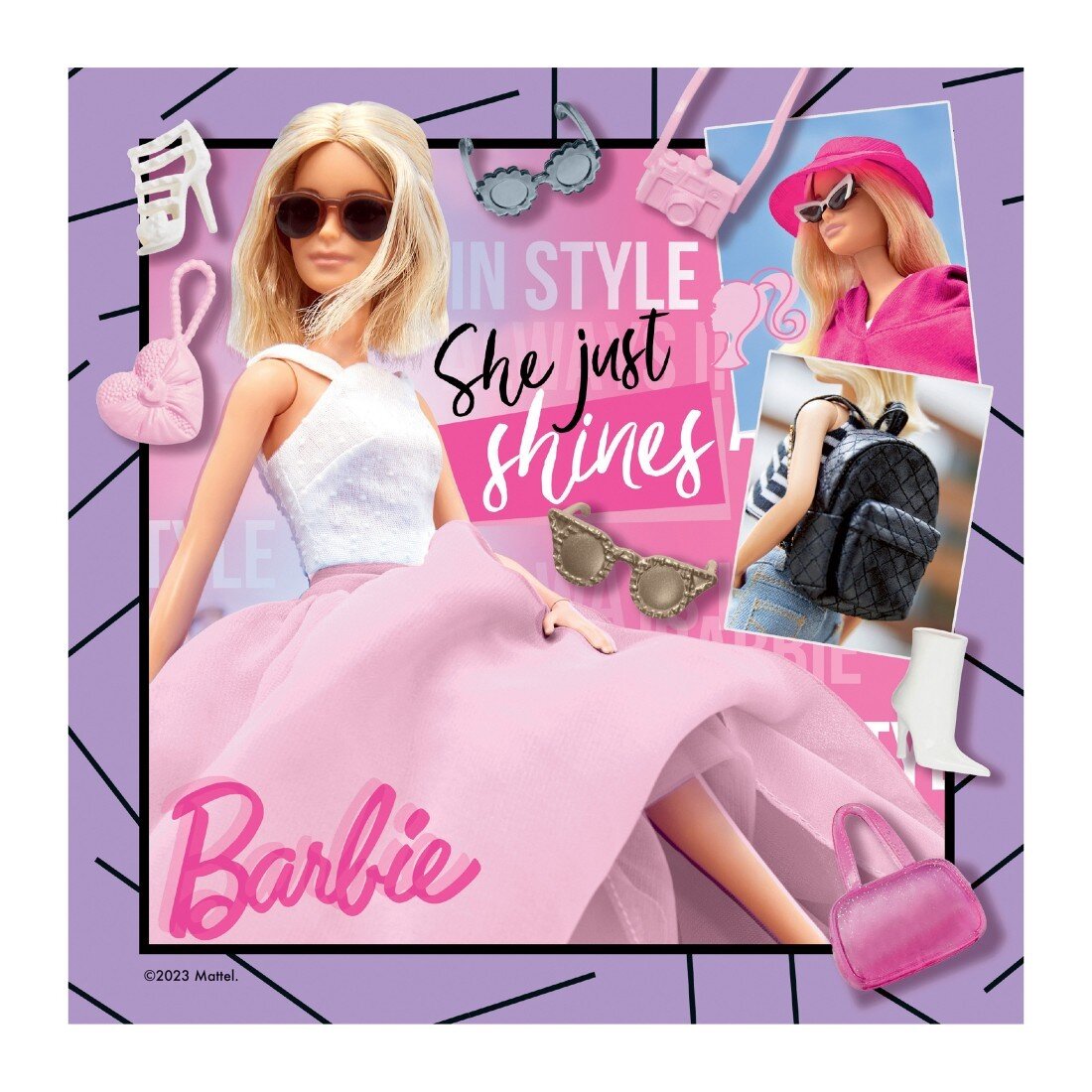 Ravensburger Puslespill - Barbie 3x49 brikker