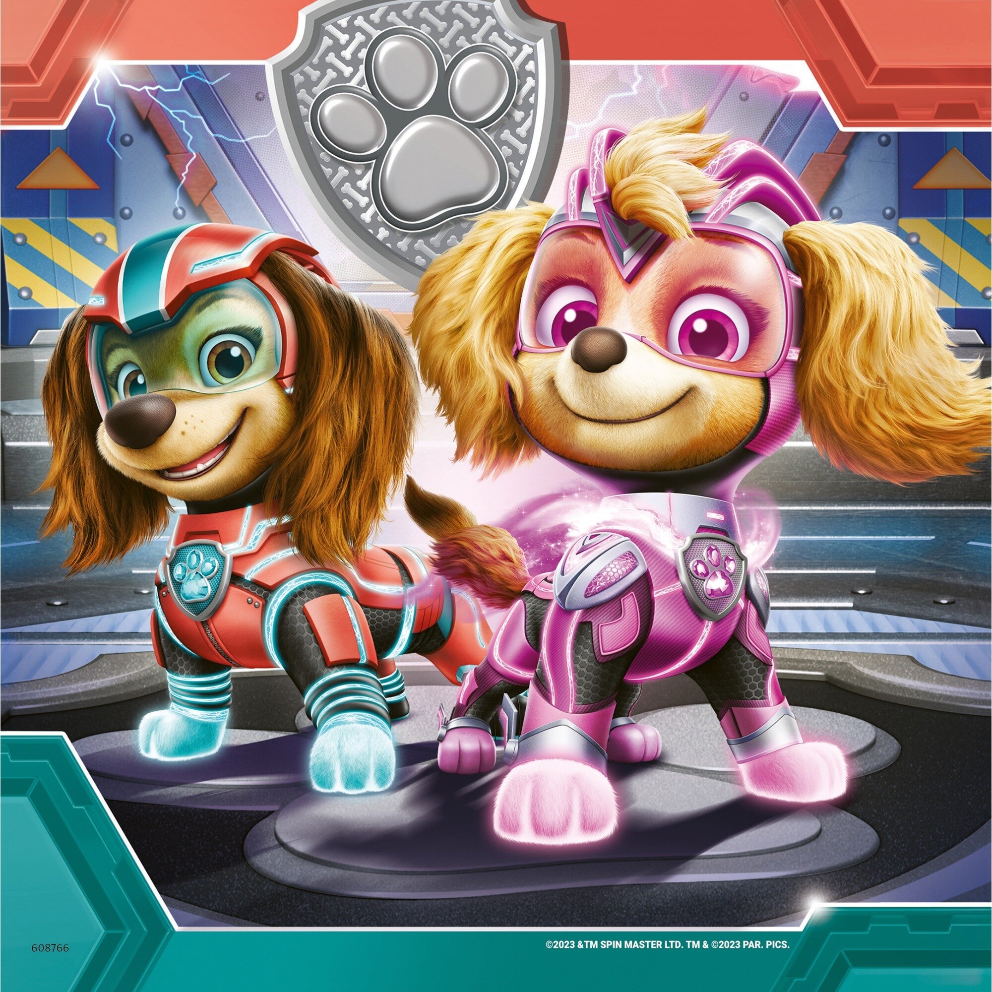 Ravensburger Puslespill - Paw Patrol The Mighty Movie 3x49 brikker