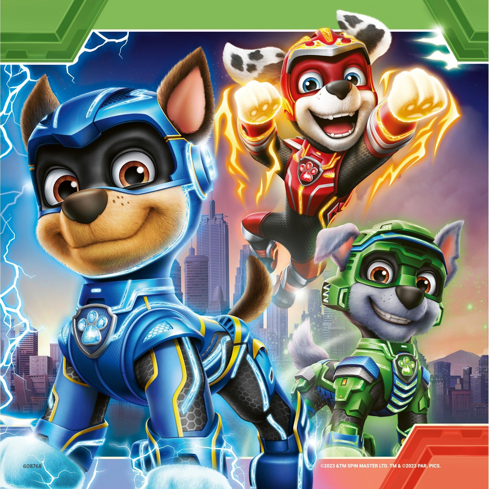 Ravensburger Puslespill - Paw Patrol The Mighty Movie 3x49 brikker