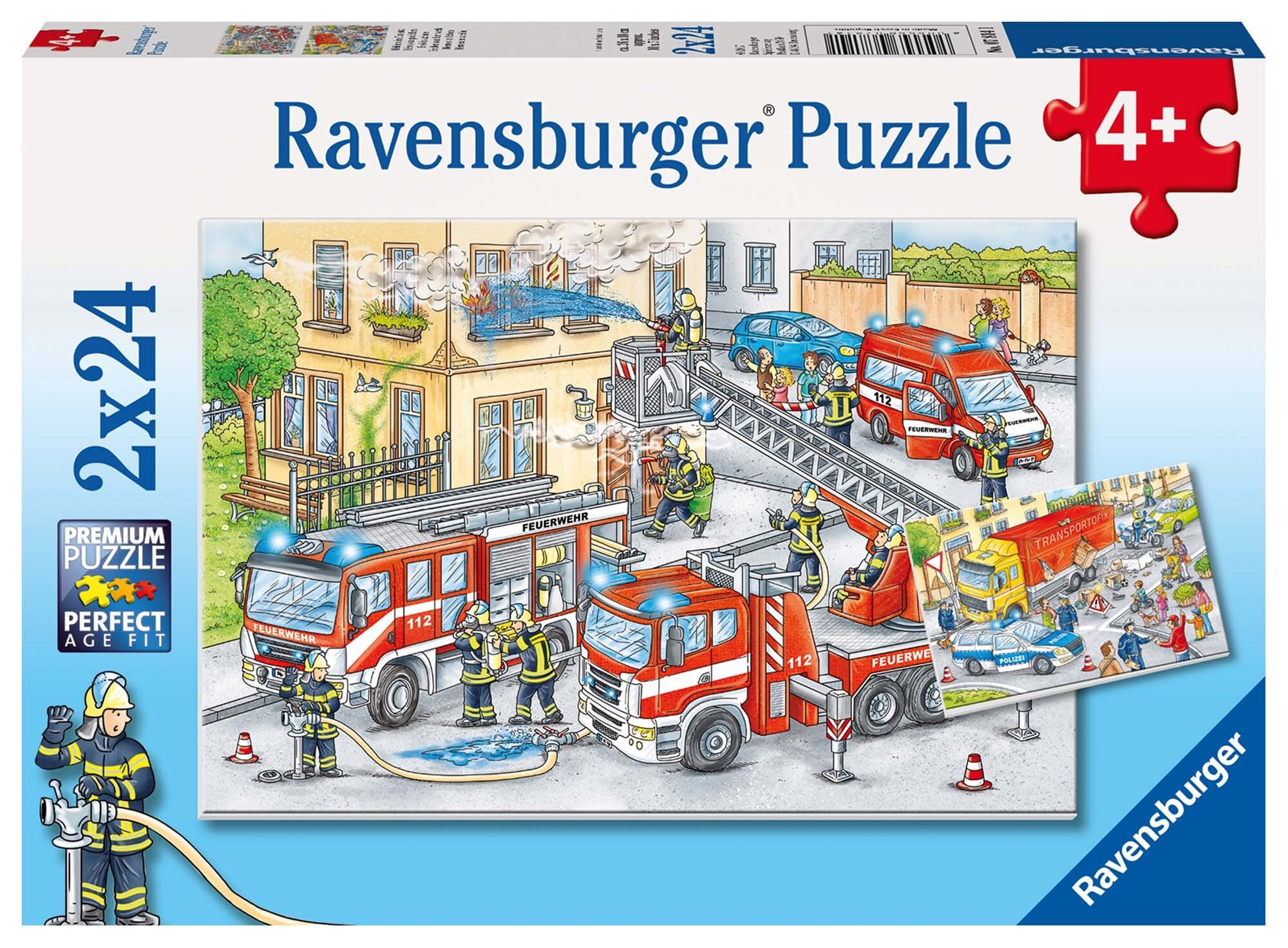 Ravensburger Puslespill, Heroes in Action 2x24 brikker