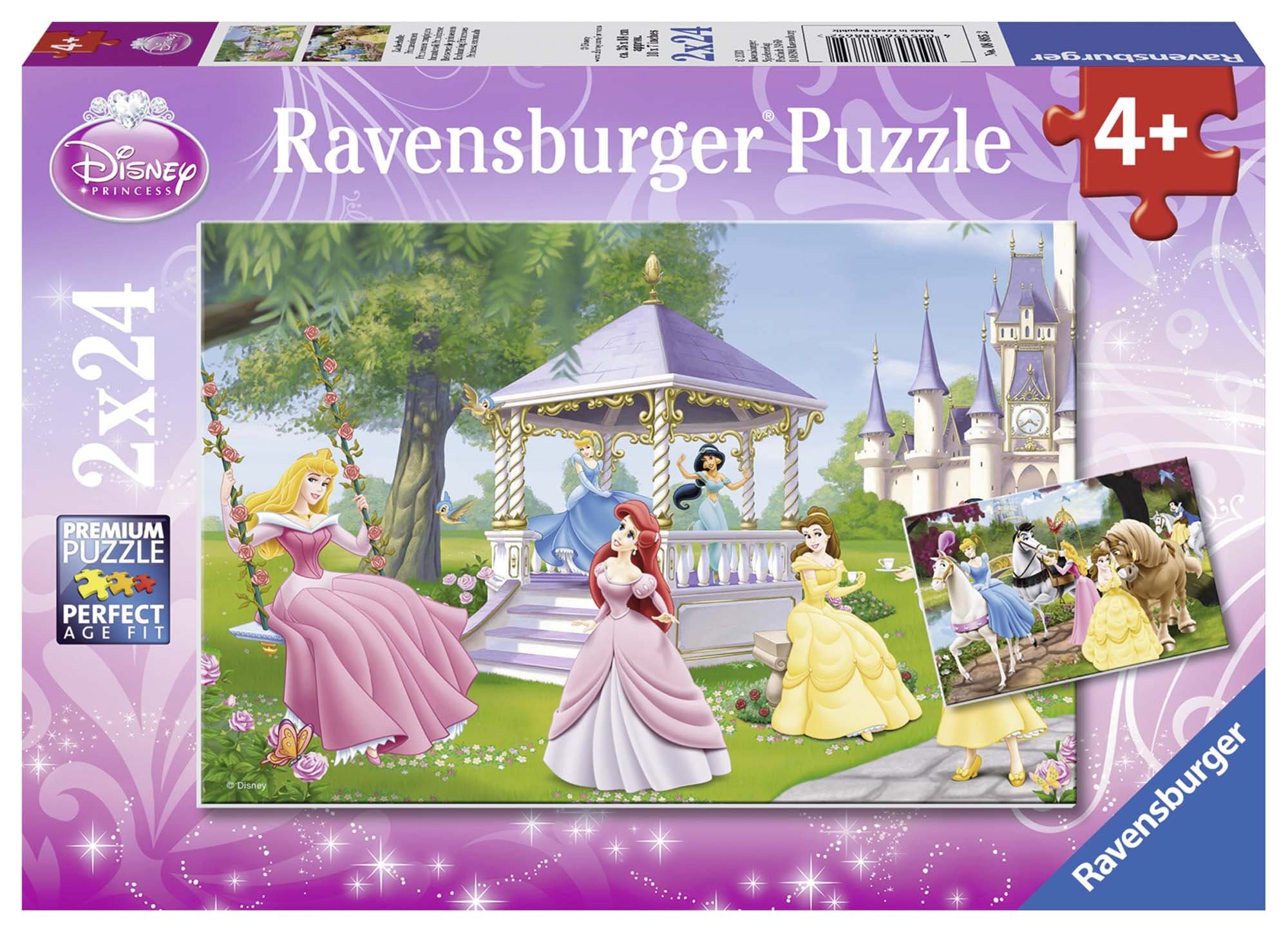 Ravensburger Puslespill, Disney - Princess 2x24 brikker