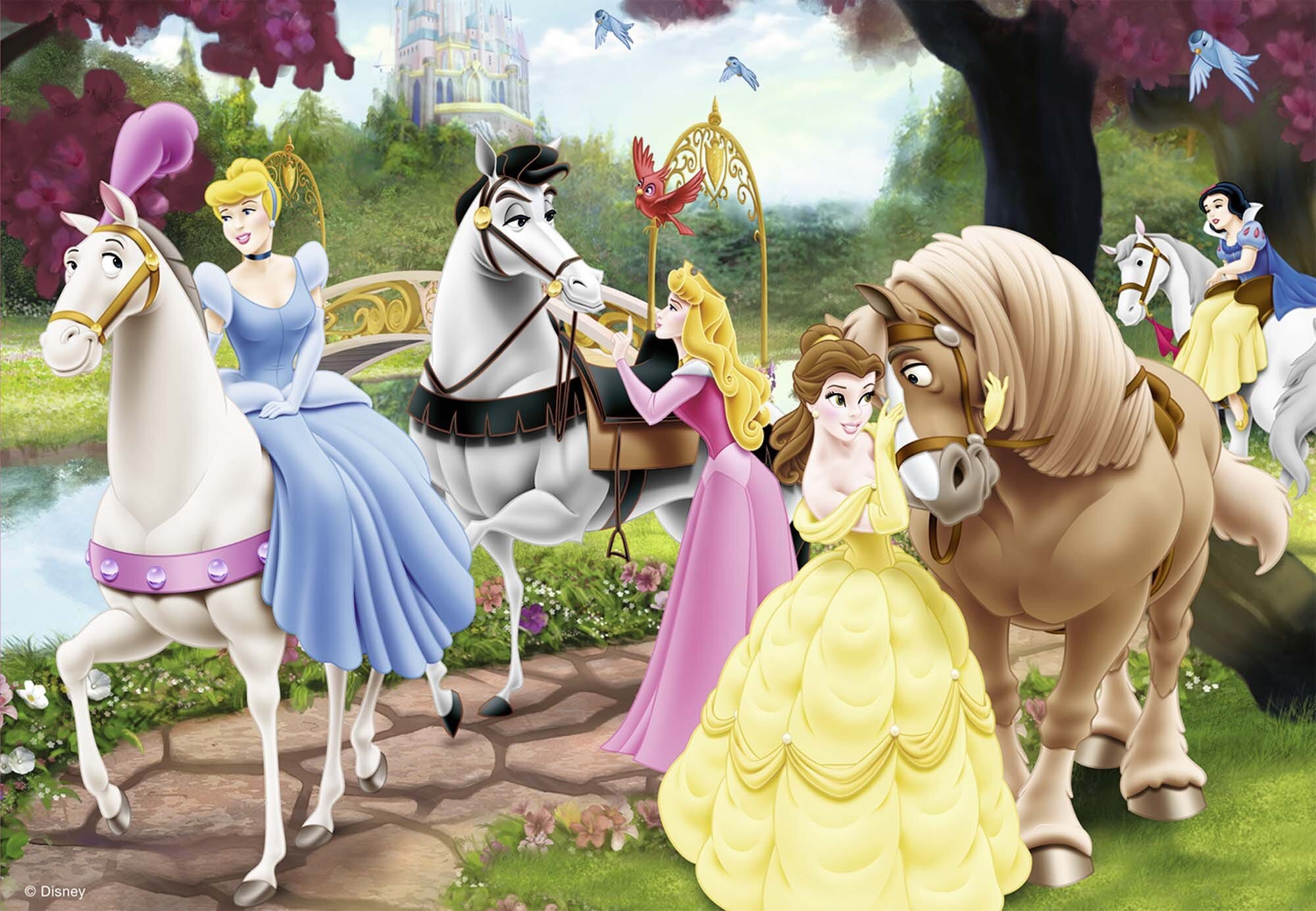Ravensburger Puslespill, Disney - Princess 2x24 brikker