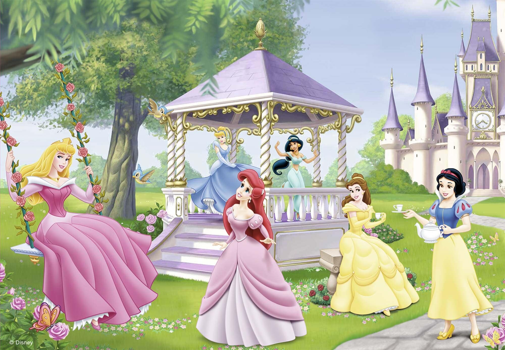 Ravensburger Puslespill, Disney - Princess 2x24 brikker