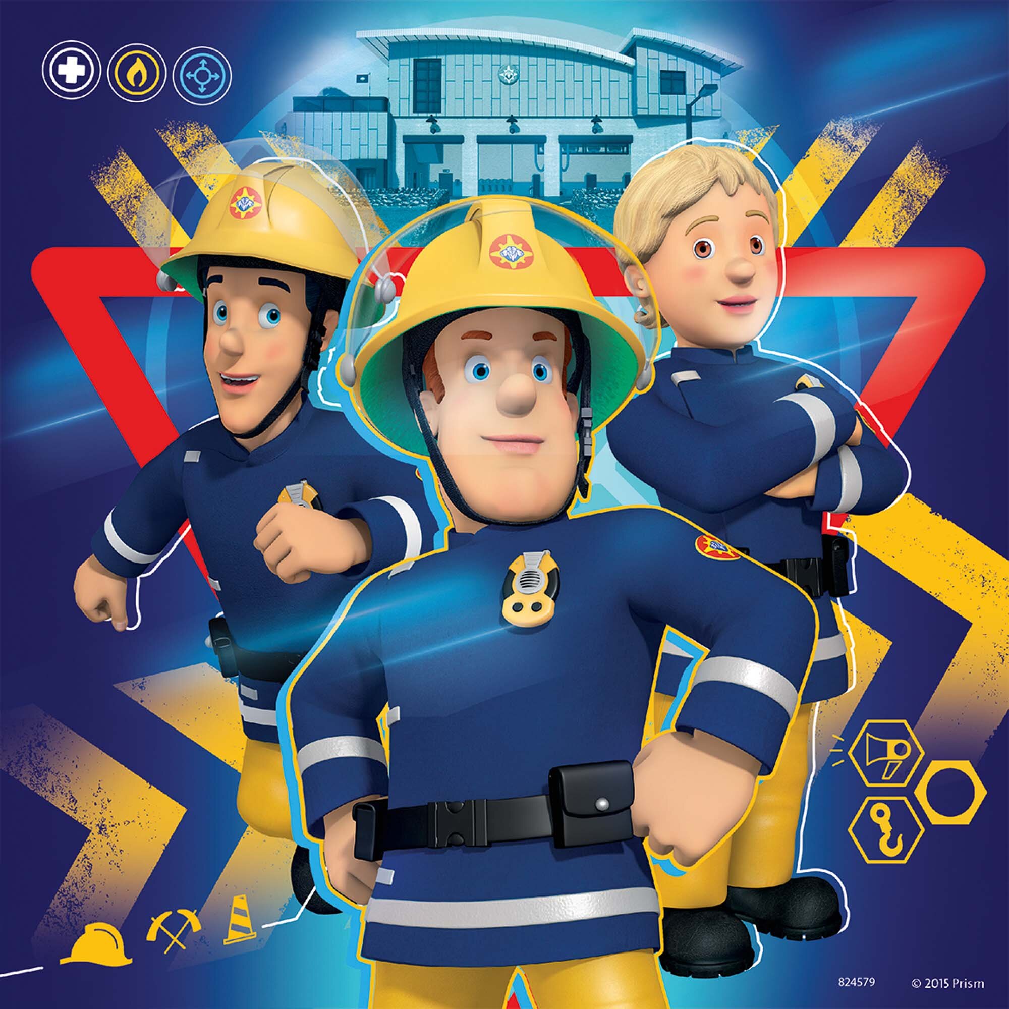 Ravensburger Puslespill, Fireman Sam - Call in Danger x49 brikker