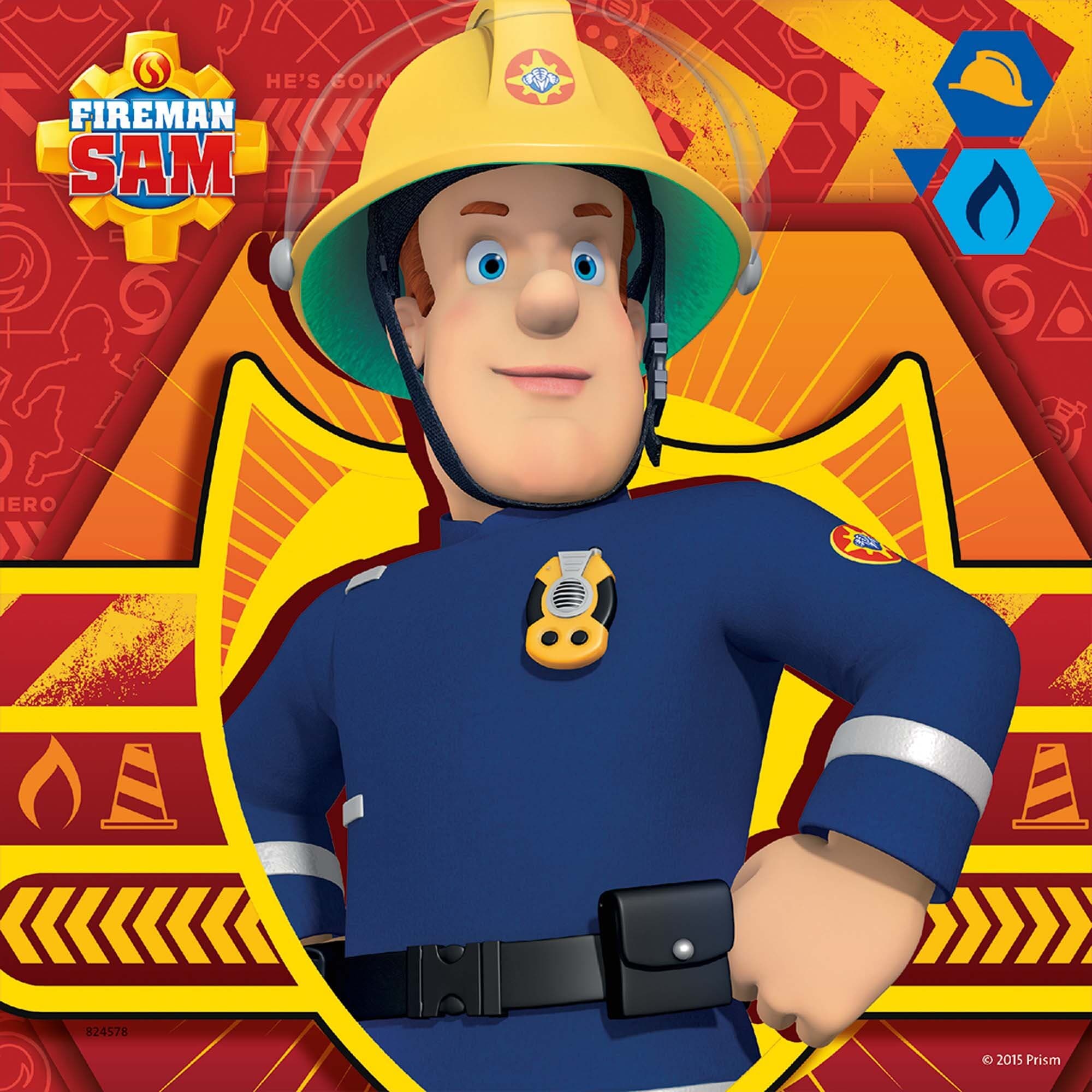 Ravensburger Puslespill, Fireman Sam - Call in Danger x49 brikker