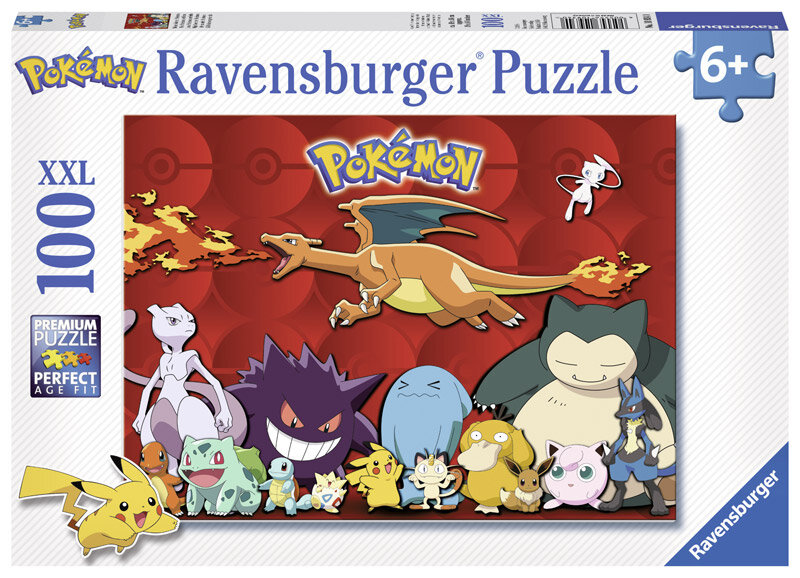 Ravensburger Puslespill, My favorite Pokémon 100 brikker XXL