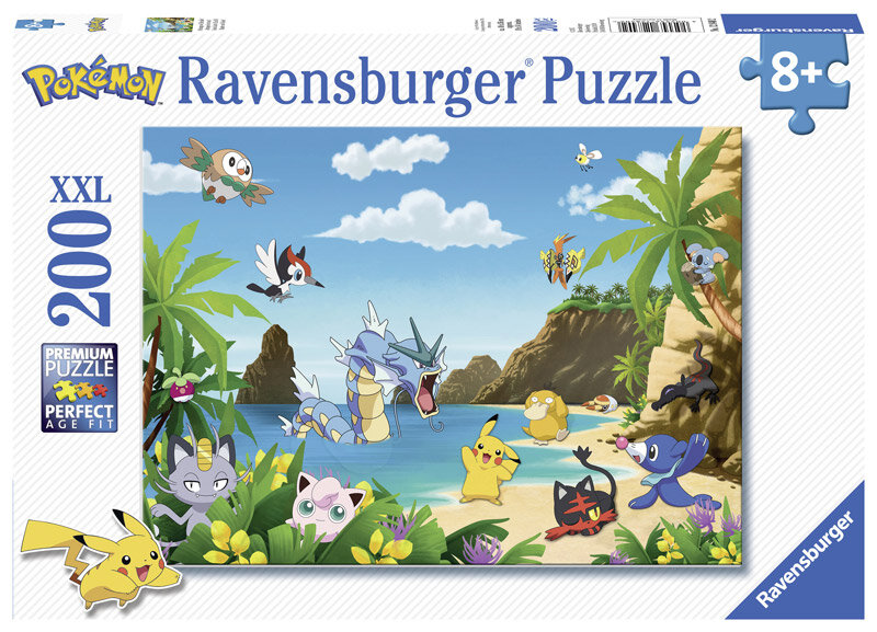 Ravensburger Puslespill, Gotta Catch 'Em All 200 brikker XXL