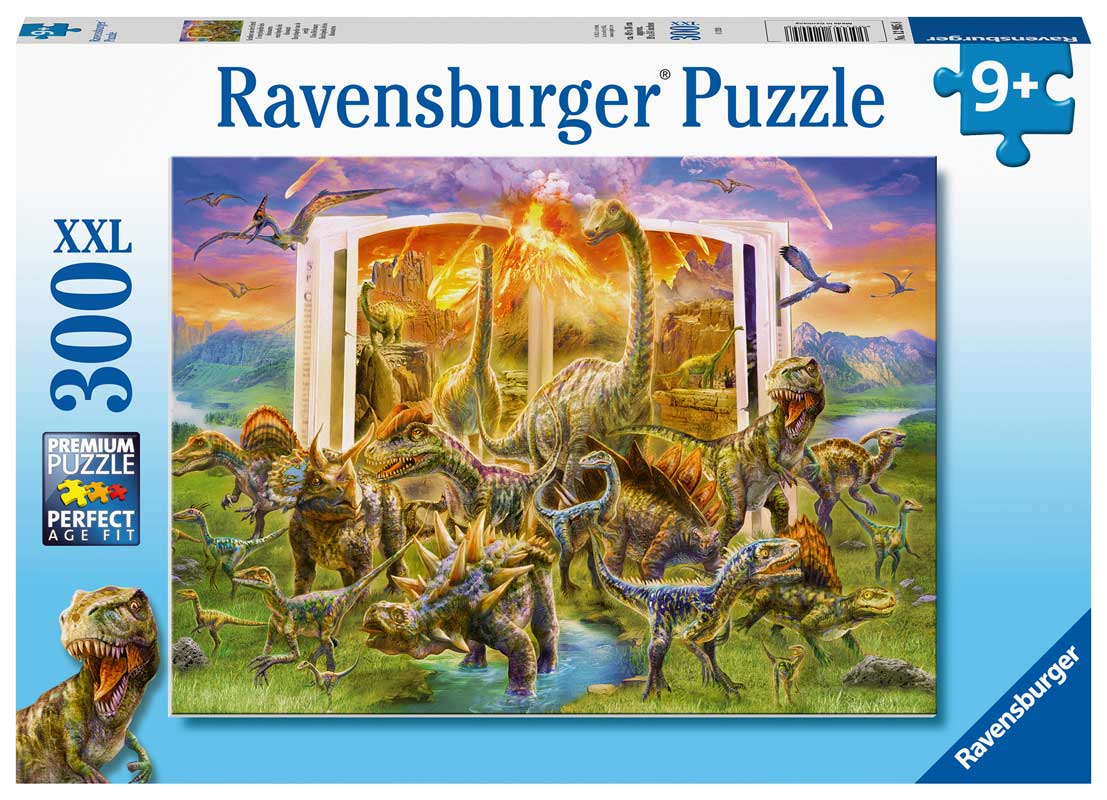Ravensburger Puslespill, Dino Dictionary 300 brikker XXL