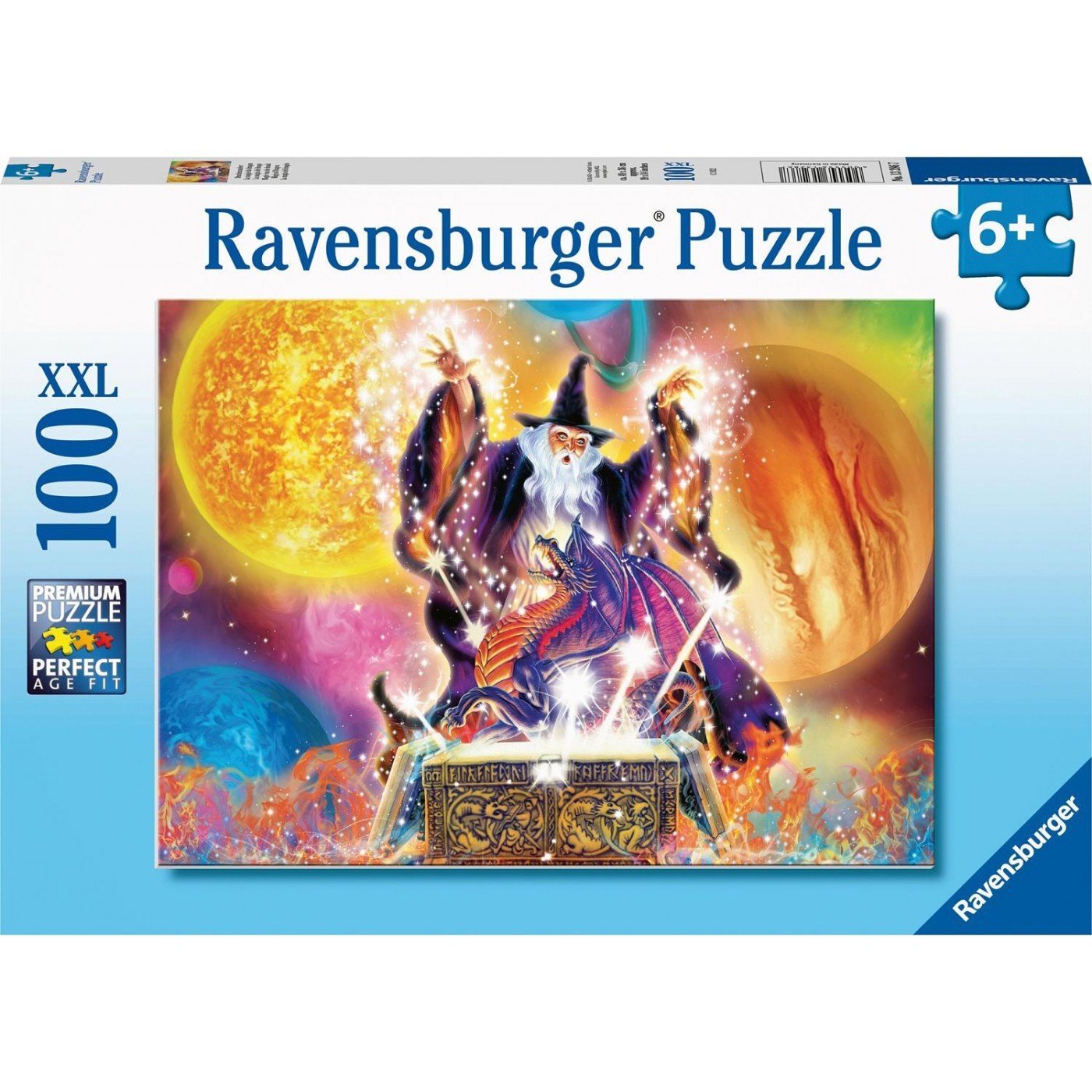 Ravensburger Puslespill, Magical Dragon 100 brikker XXL