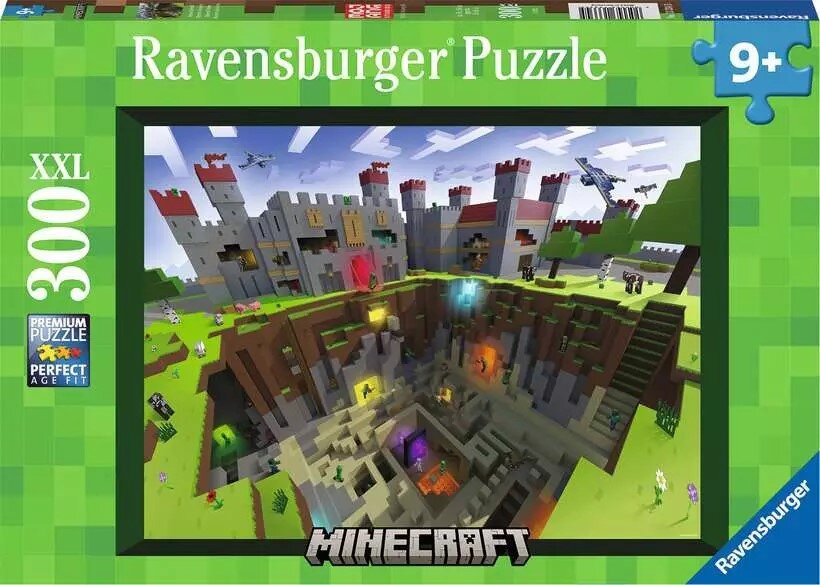 Ravensburger Puslespill Minecraft Cutaway - 300 brikker