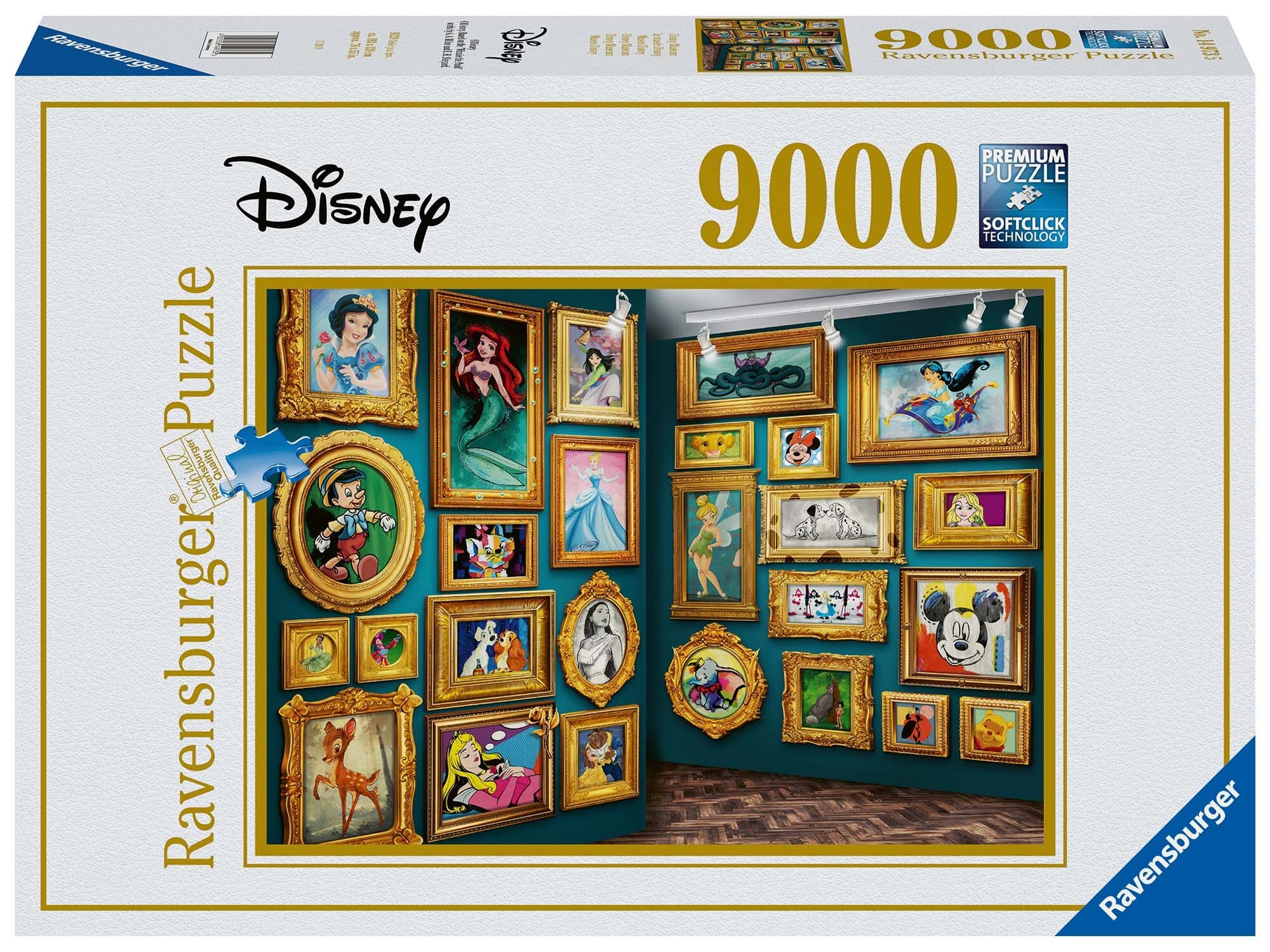 Ravensburger Puslespill, Disney Gallery 9000 brikker