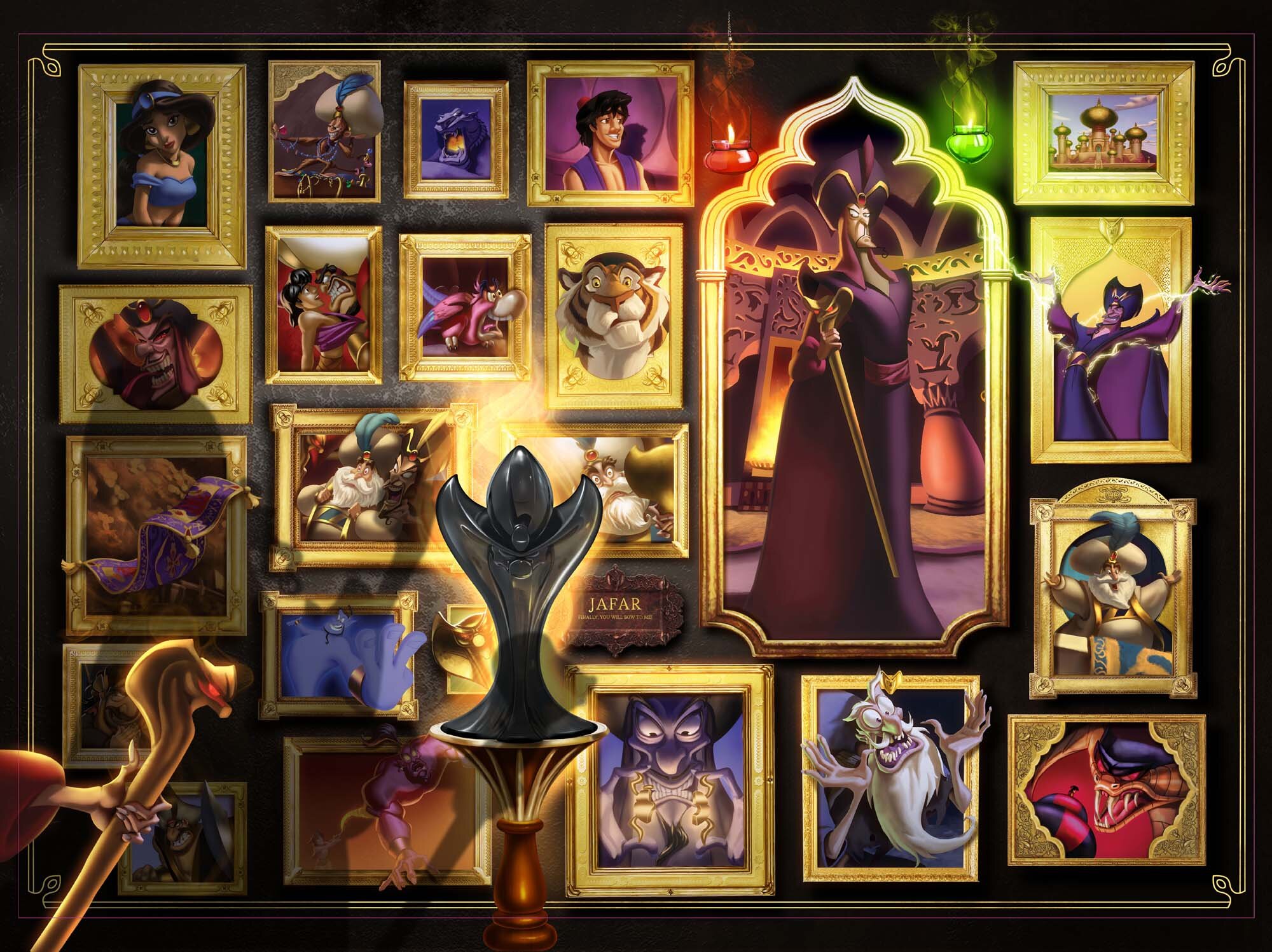 Ravensburger Puslespill, Disney Villainous - Jafar 1000 brikker