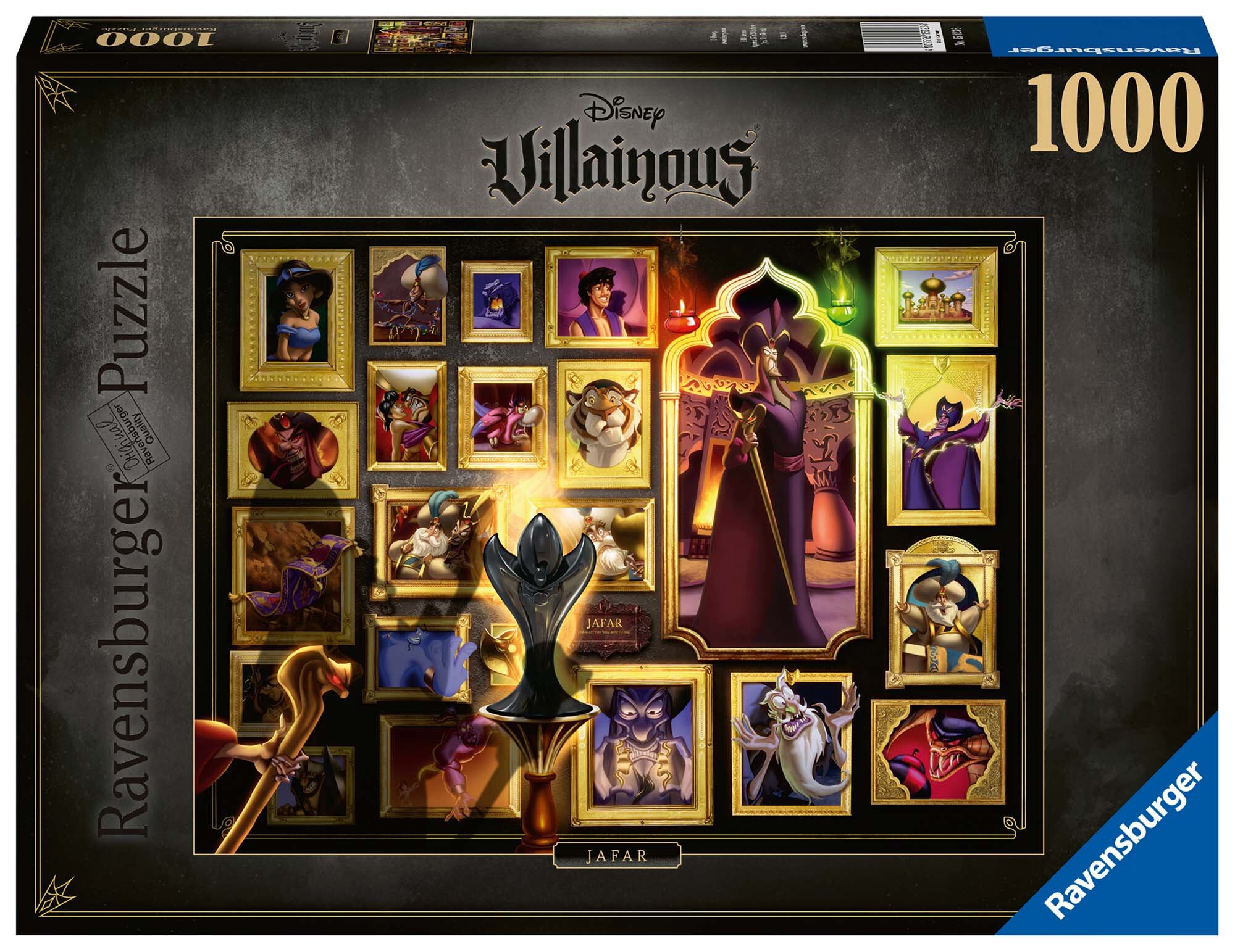 Ravensburger Puslespill, Disney Villainous - Jafar 1000 brikker