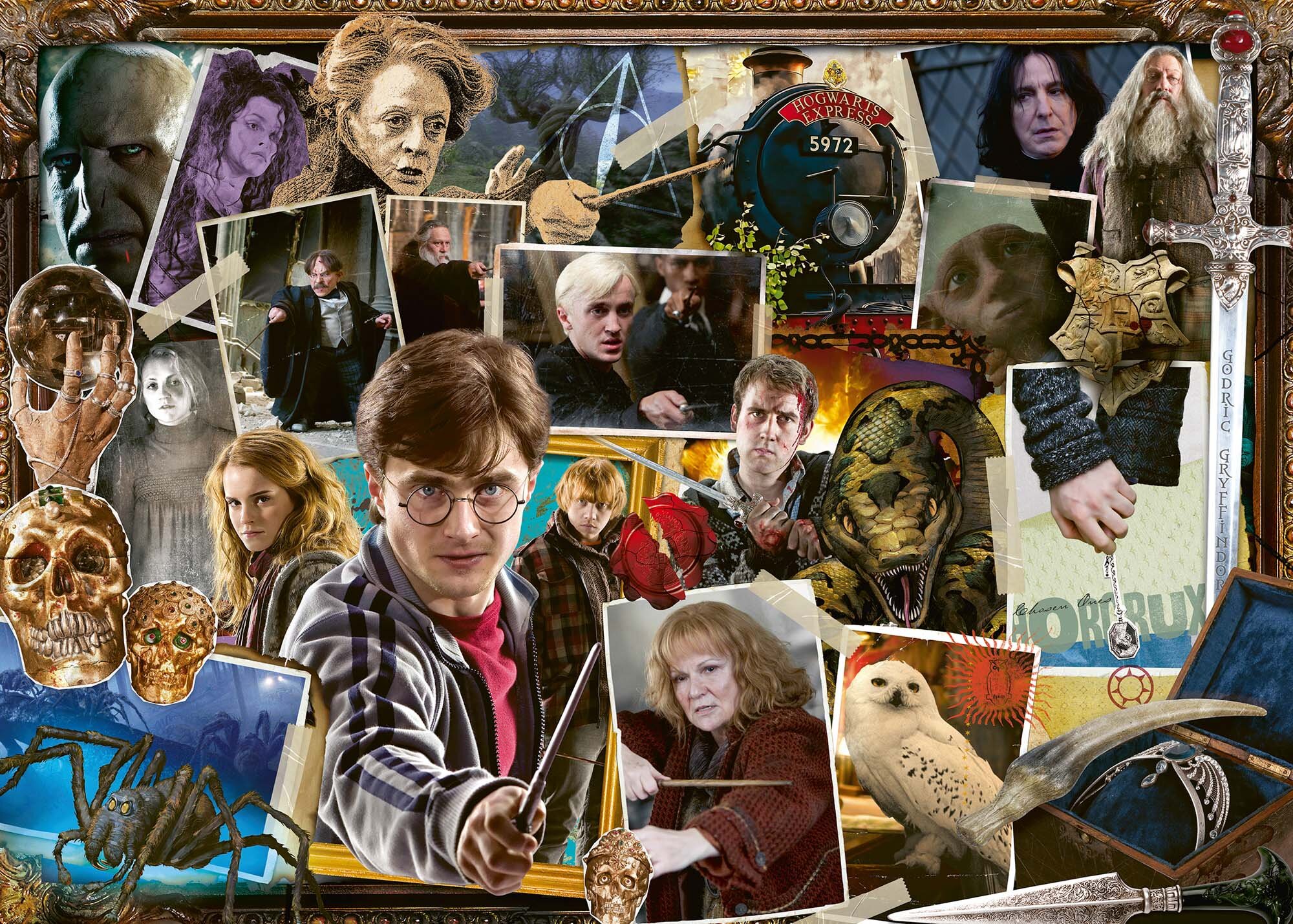 Ravensburger Puslespill, Harry Potter Collage 1000 brikker