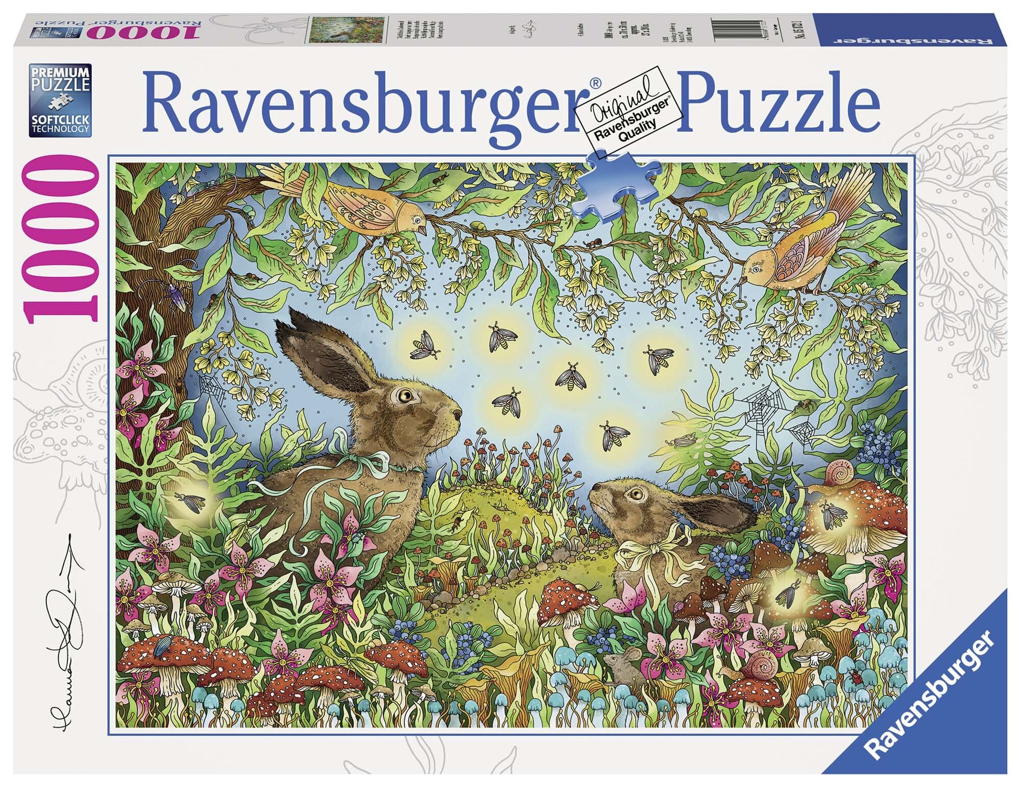 Ravensburger Puslespill, Nocturnal Forest Magic 1000 brikker