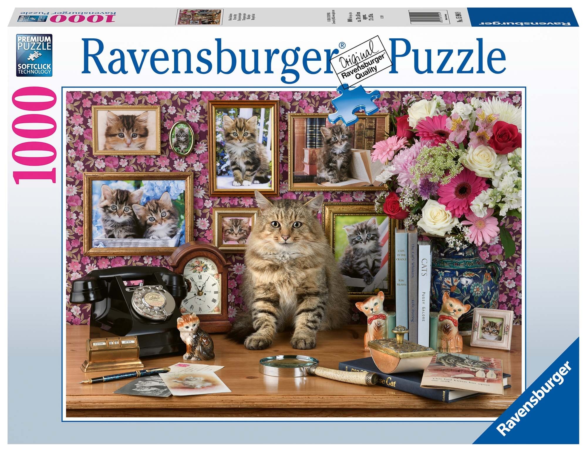 Ravensburger Puslespill, My Cute Kitty 1000 brikker