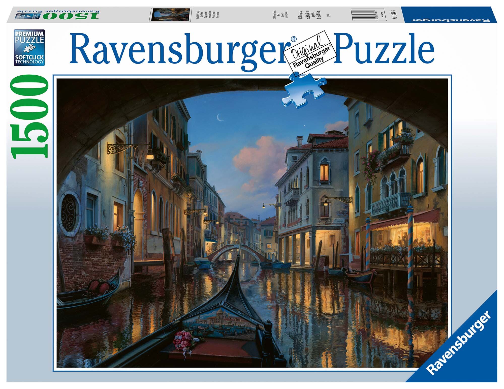 Ravensburger Puslespill, Venetian Dreams 1500 brikker