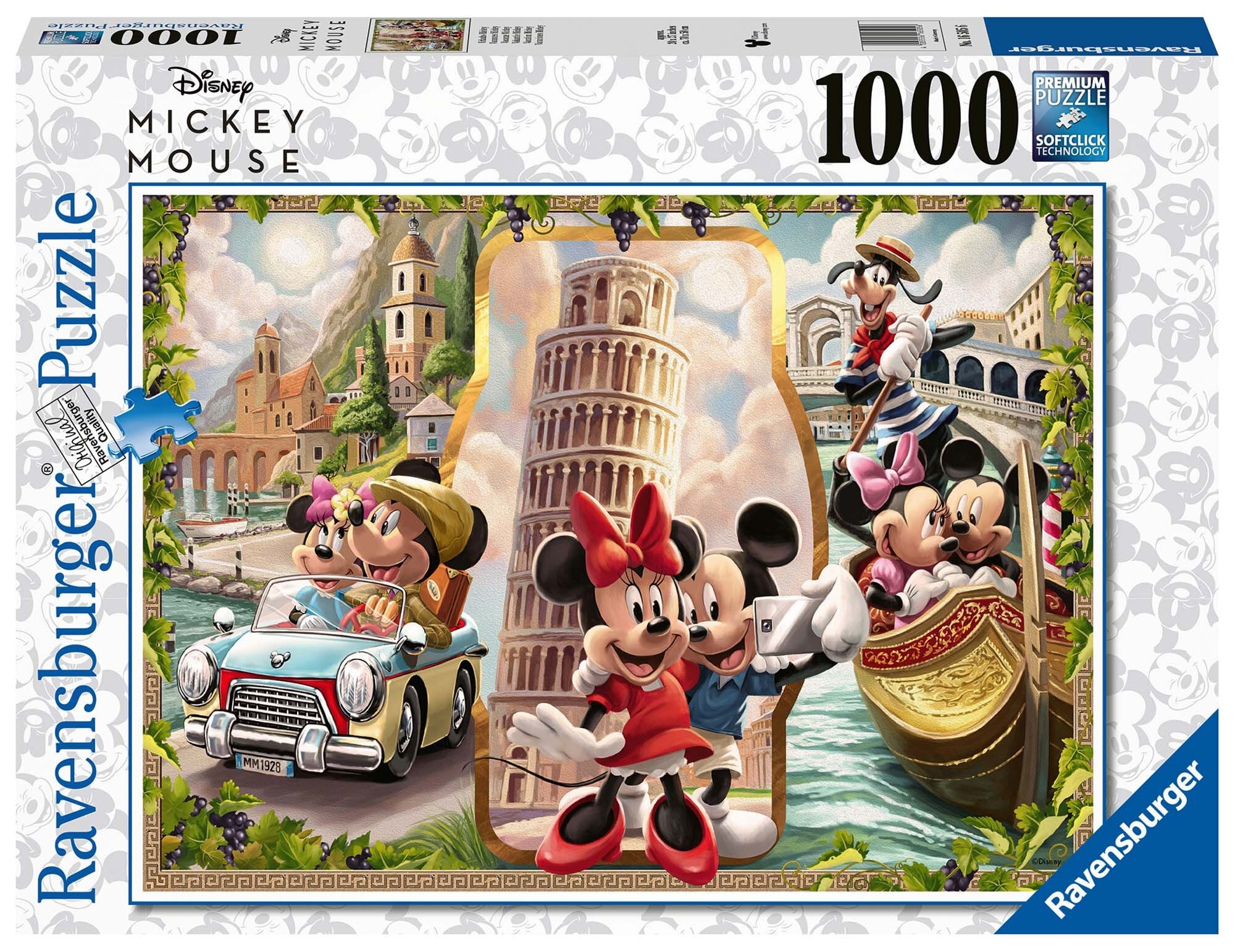 Ravensburger Puslespill, Vacation Mickey & Minni 1000 brikker