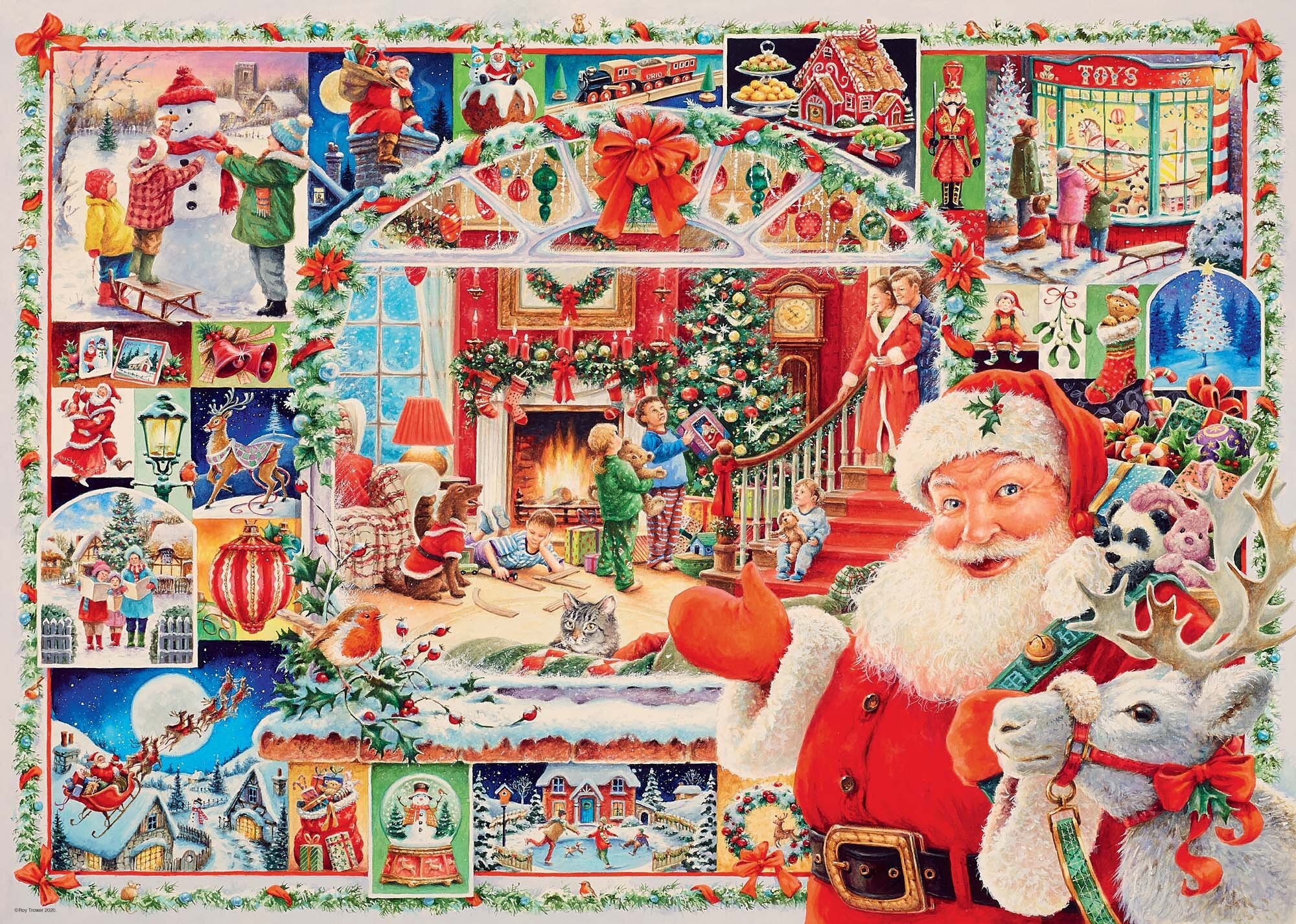 Ravensburger Puslespill, Christmas is coming! 1000 brikker