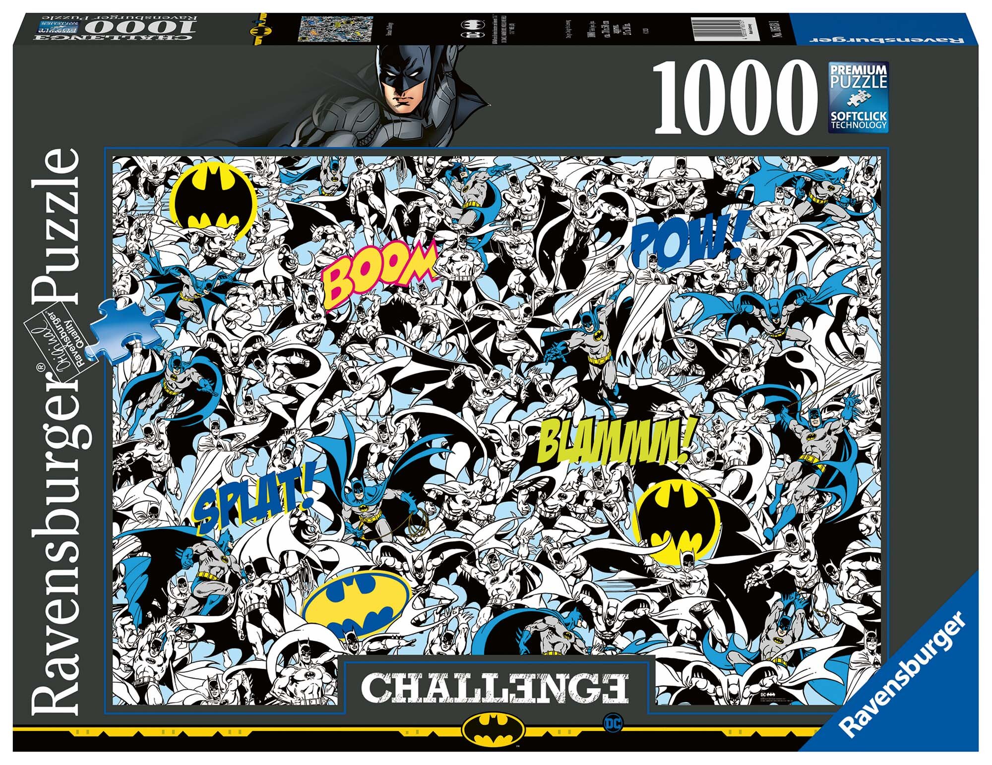 Ravensburger Puslespill, Batman Challenge 1000 brikker