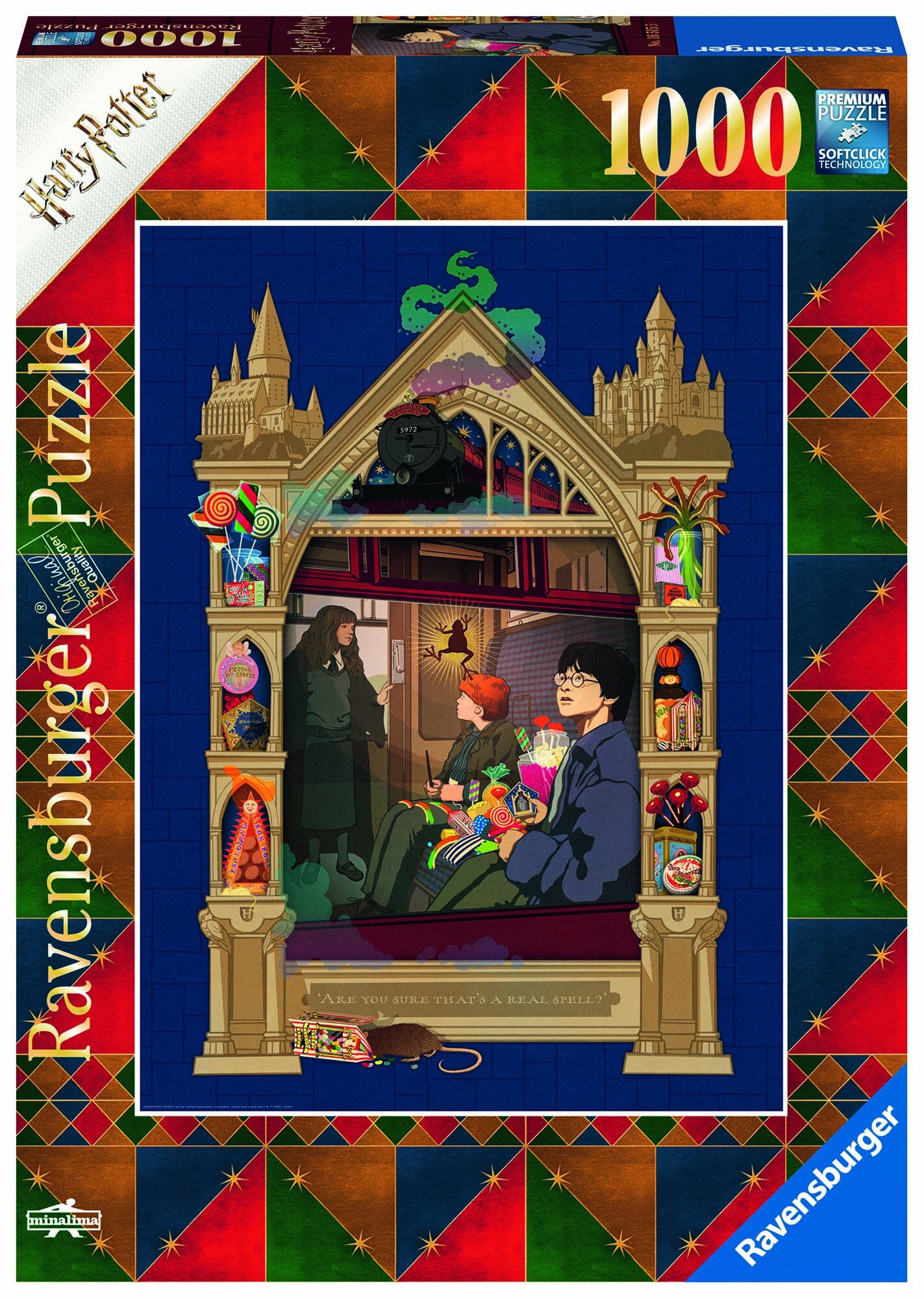 Ravensburger Puslespill, Harry Potter Hogwarts 1000 brikker