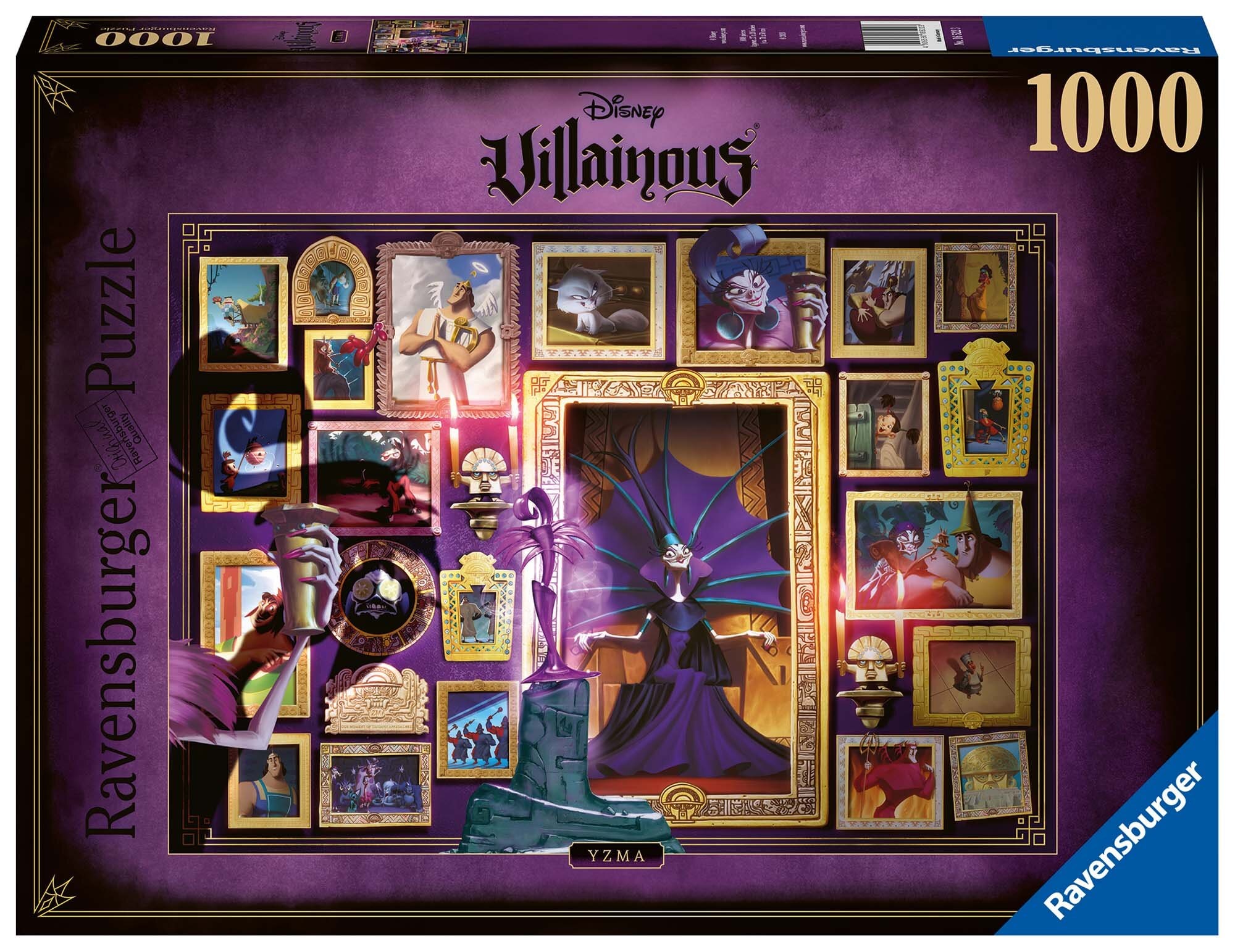 Ravensburger Puslespill, Disney Villainous - Yzma 1000 brikker