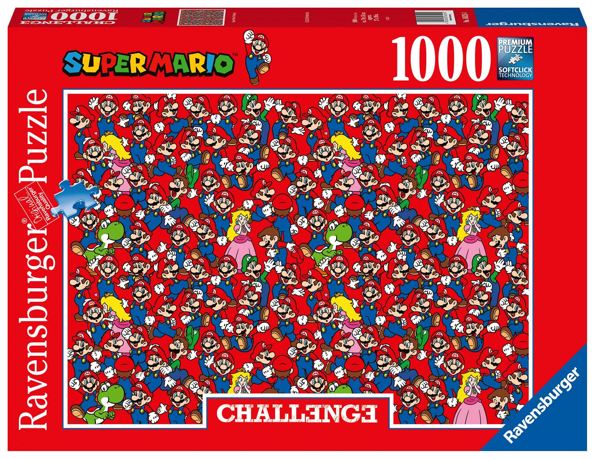 Ravensburger Puslespill, Super Mario Challenge 1000 brikker