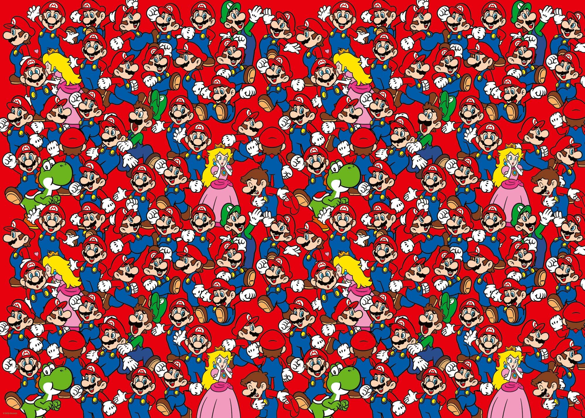 Ravensburger Puslespill, Super Mario Challenge 1000 brikker