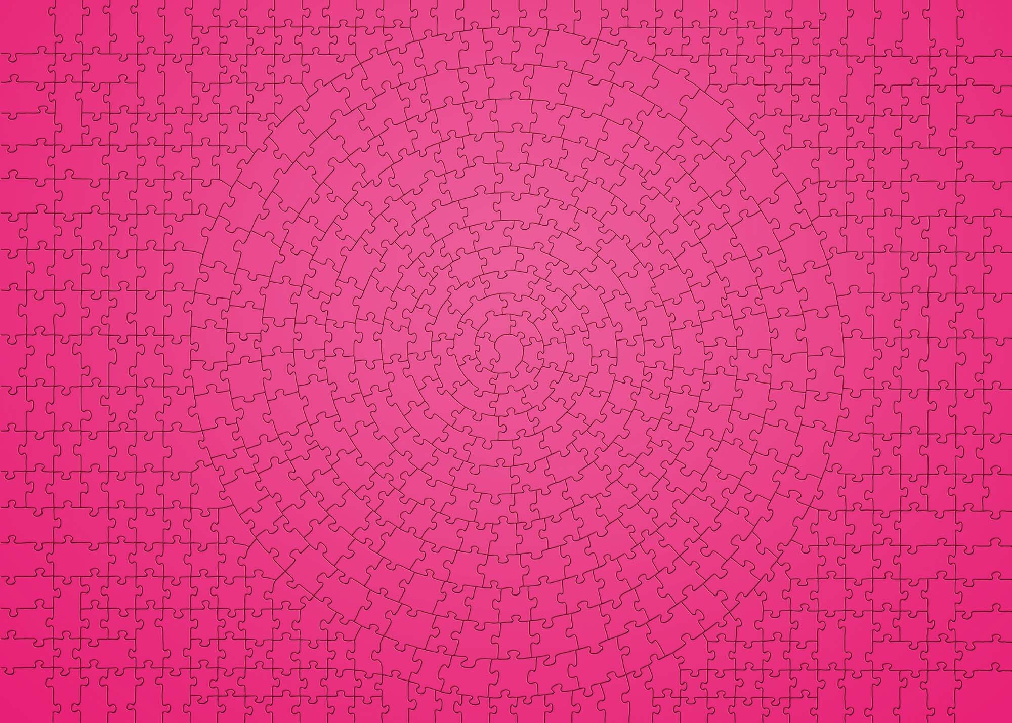 Ravensburger Puslespill, Krypt Pink 654 brikker