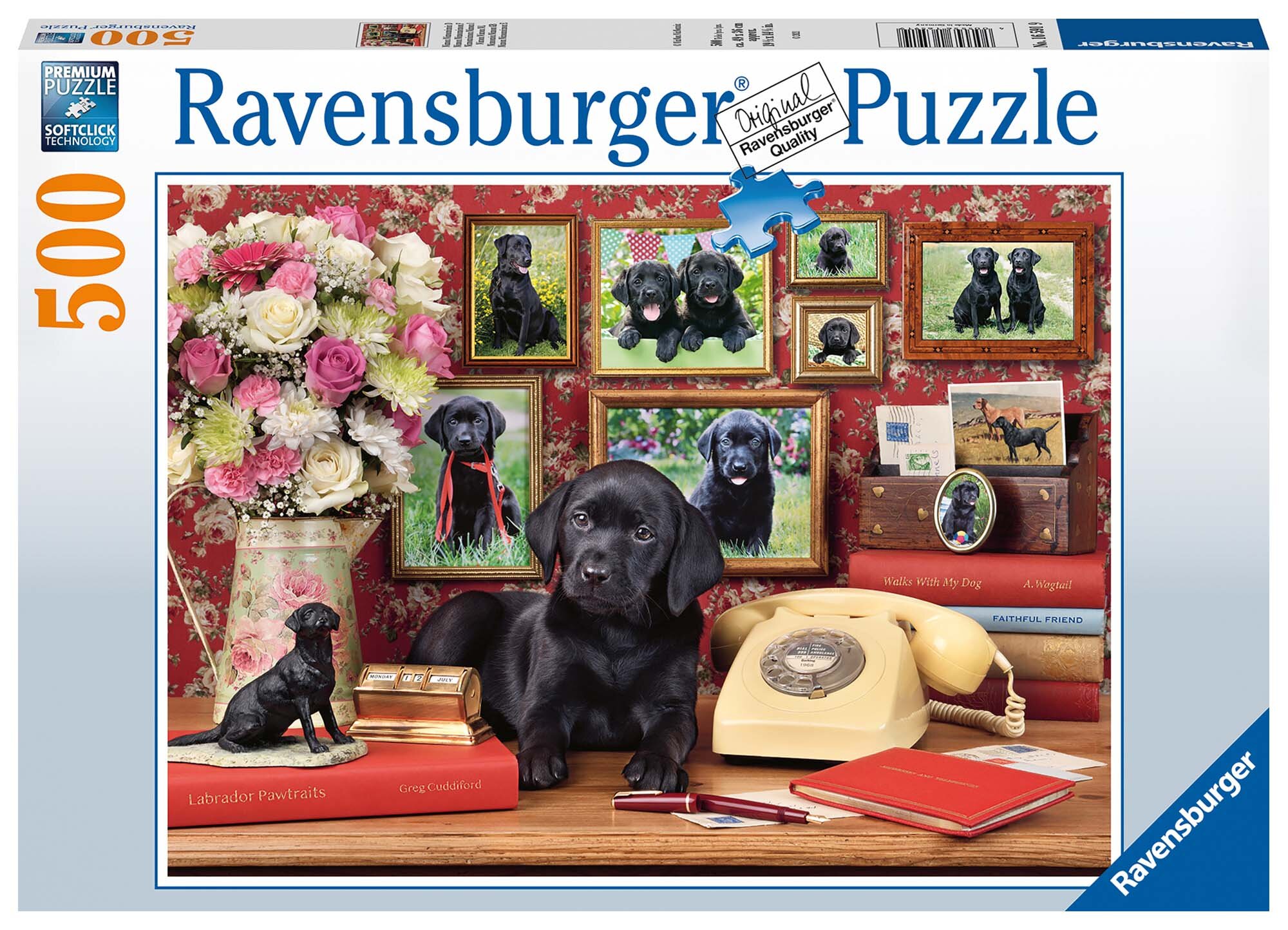 Ravensburger Puslespill, My Loyal Friends 500 brikker