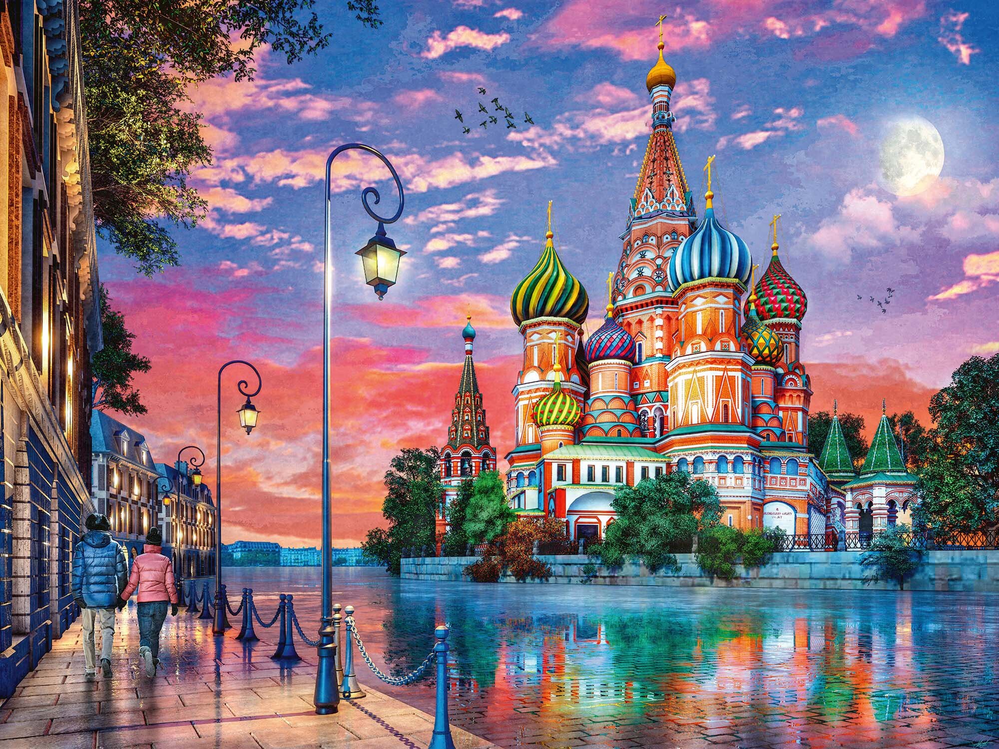 Ravensburger Puslespill, Moscow 1500 brikker