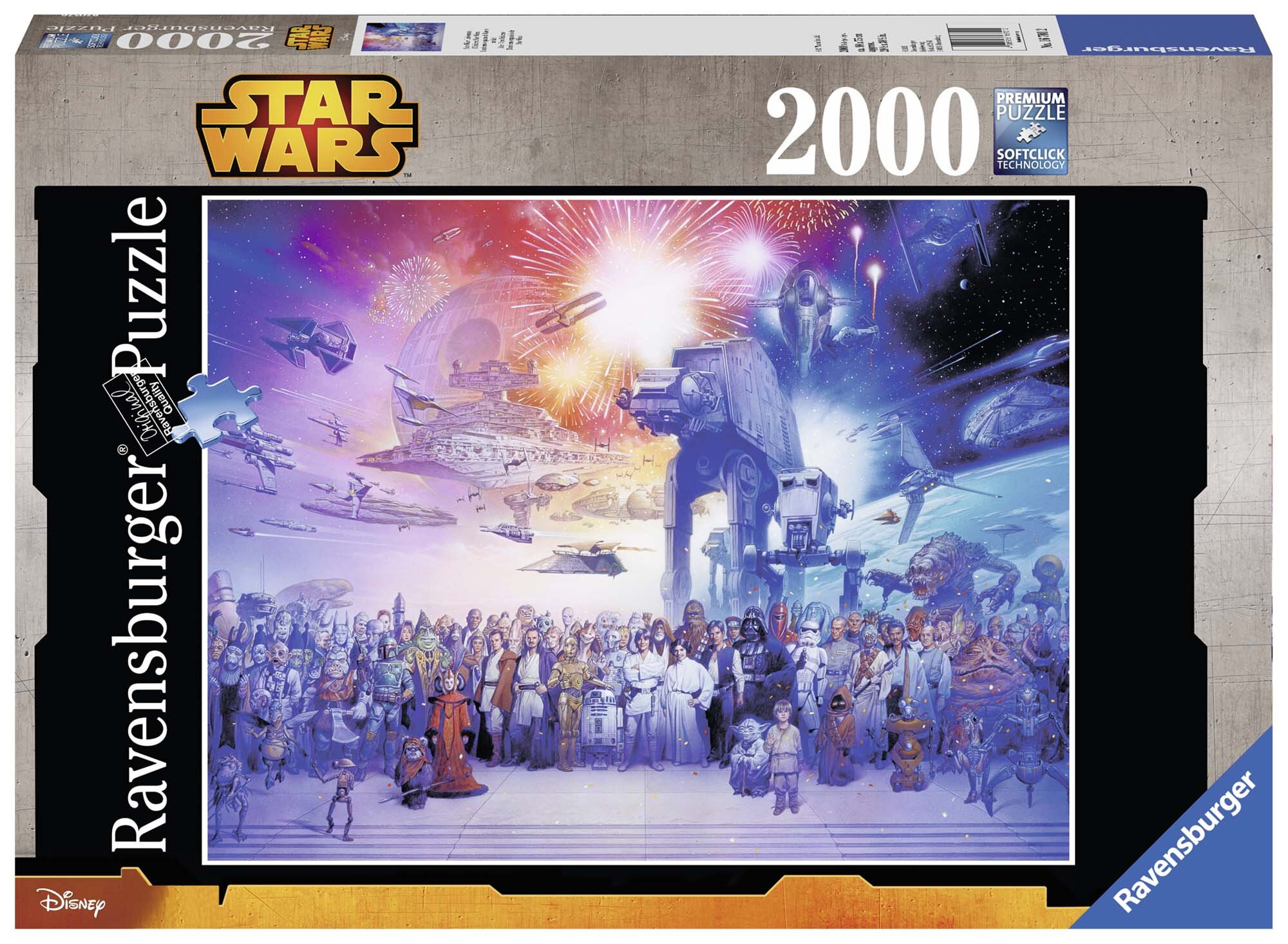 Ravensburger Puslespill, Star Wars Universe 2000 brikker