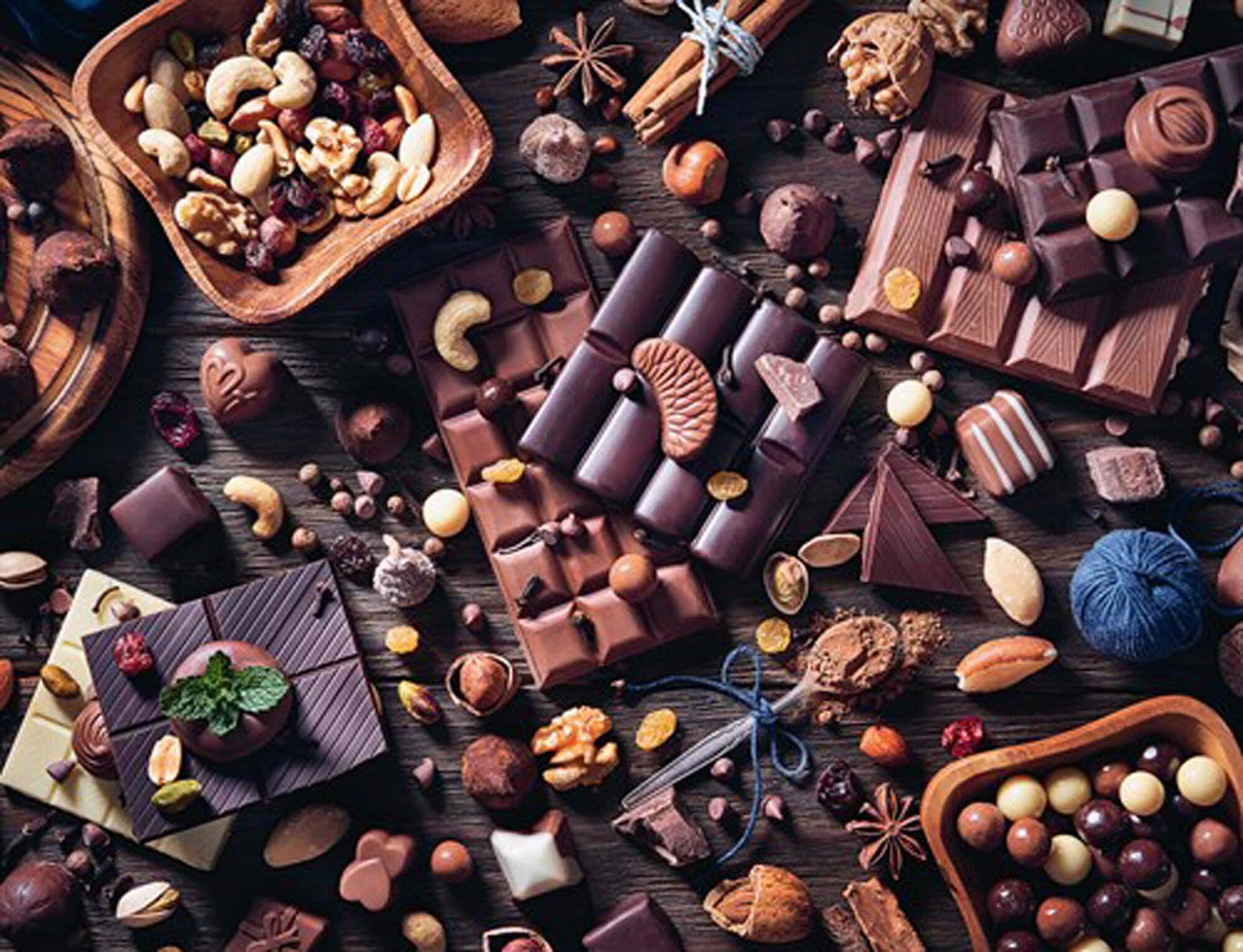 Ravensburger Puslespill, Chocolate Paradise 2000 brikker